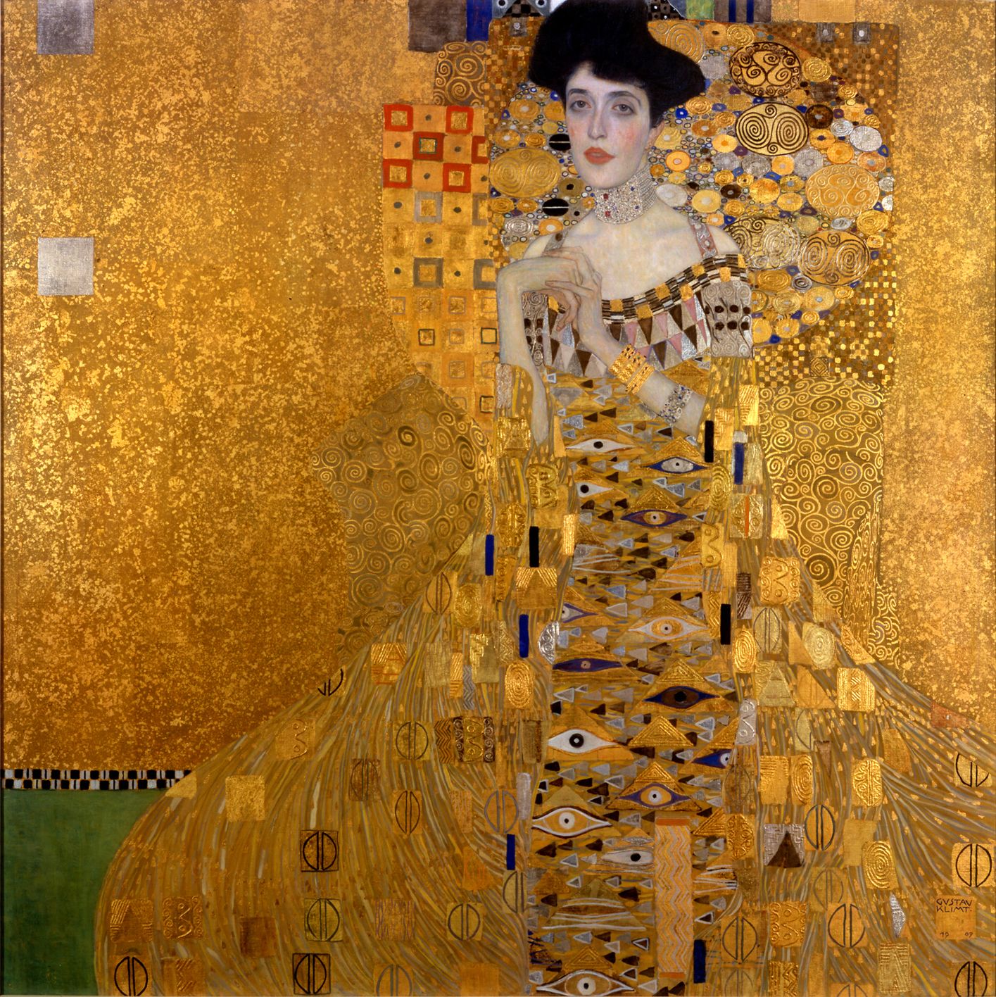 Un retrato de Gustav Klimt. - 
