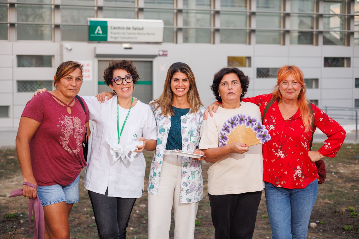 Mujeres en la menopausia que sacan el abanico: 