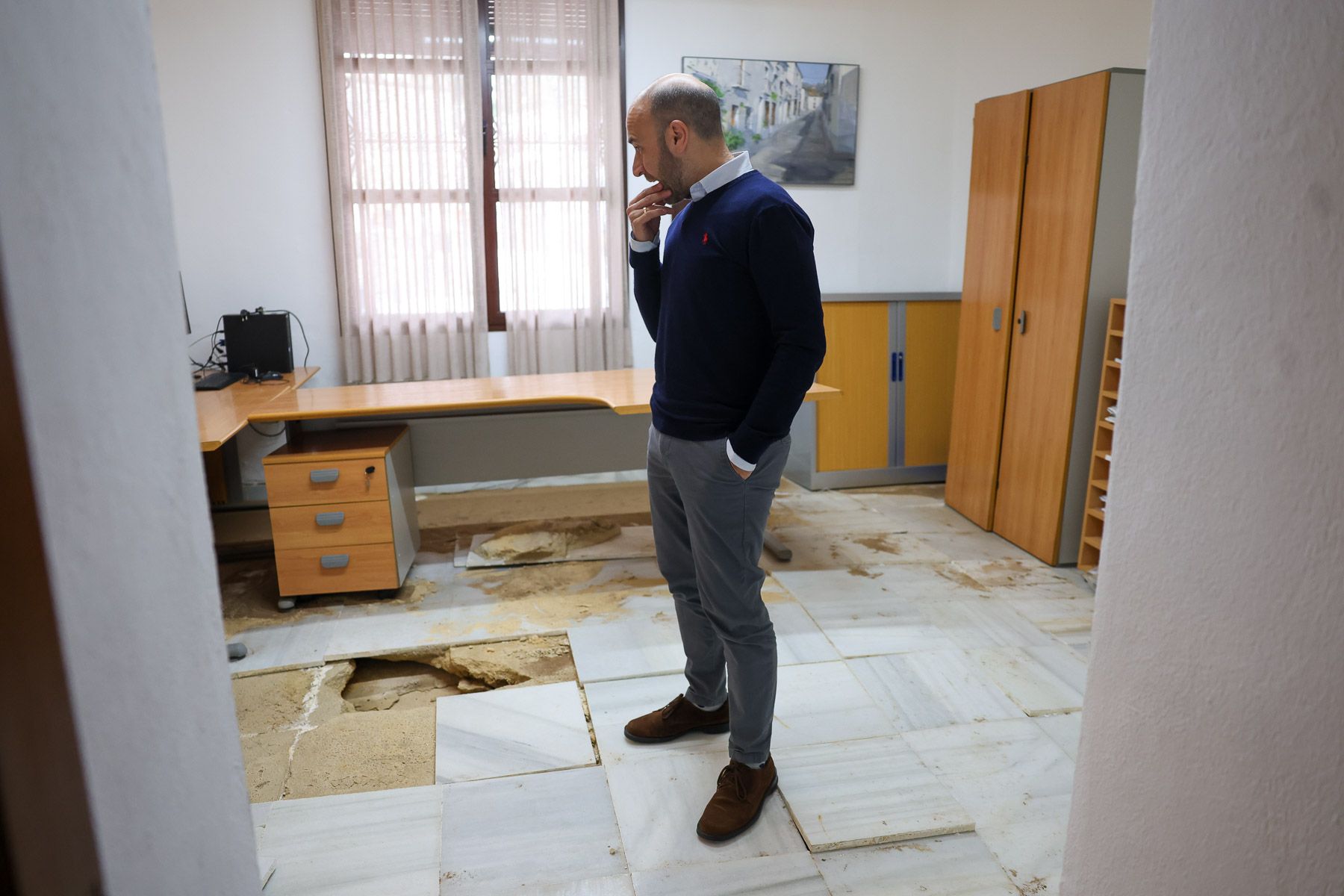 Confesiones del alcalde-periodista de Grazalema, un mes después del histórico desalojo: 
