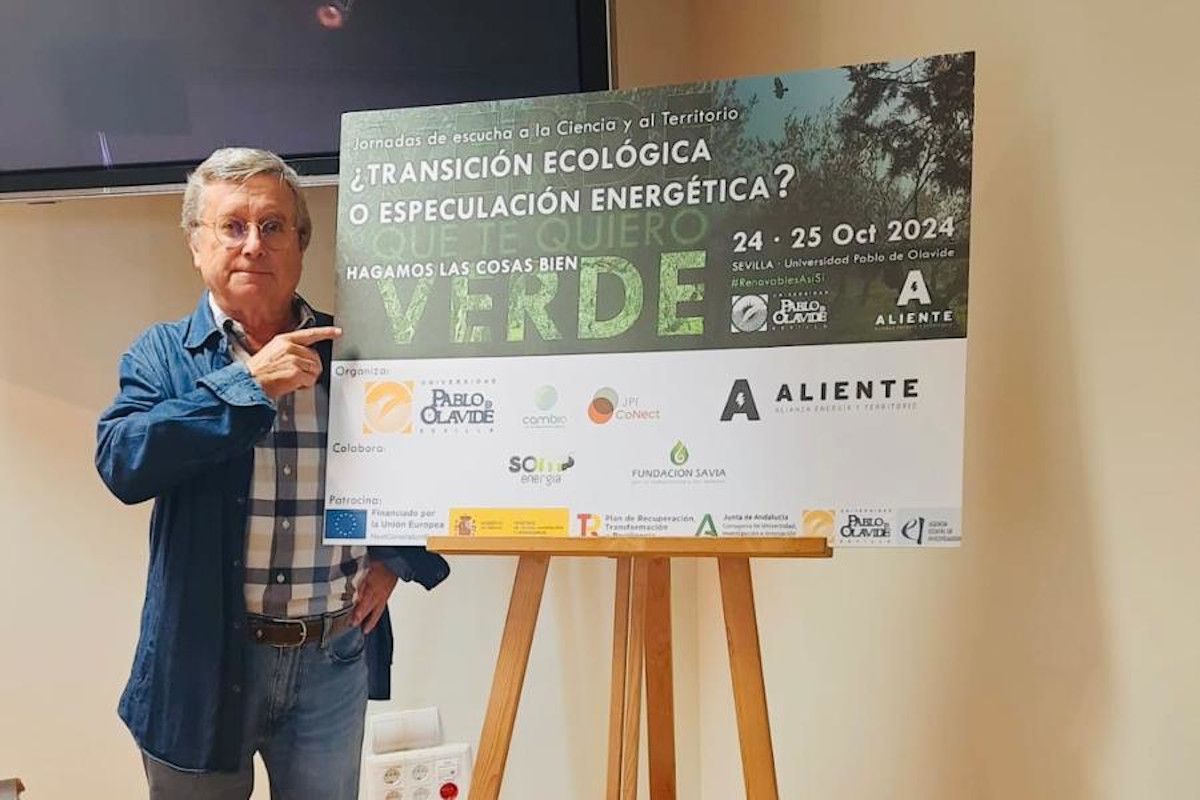 Jornadas sobre la Transición Ecológica o Especulación Energética, que, desde la Universidad Pablo de Olavide en Sevilla. - 
