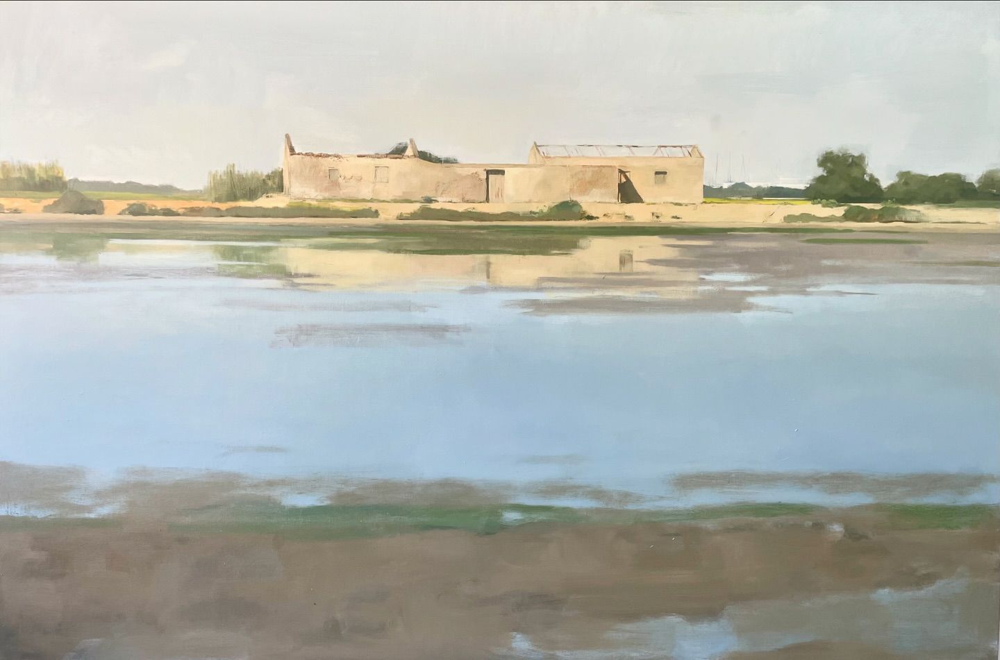 'Humedal I'. Óleo sobre lienzo. Rocío Cano - 