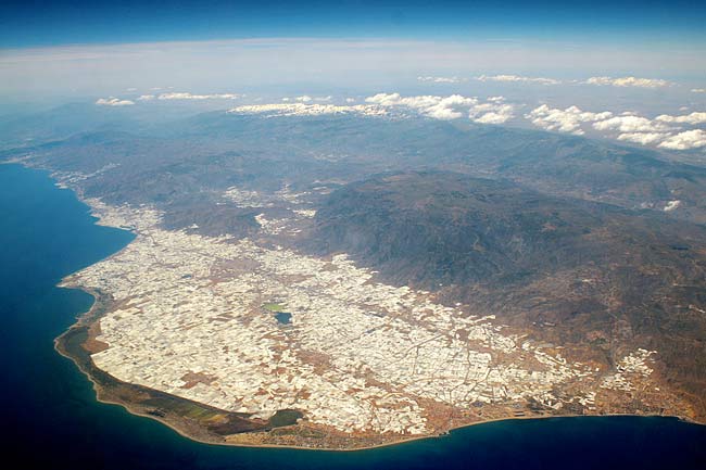 El Ejido, en Almería, en una vista aérea. - 