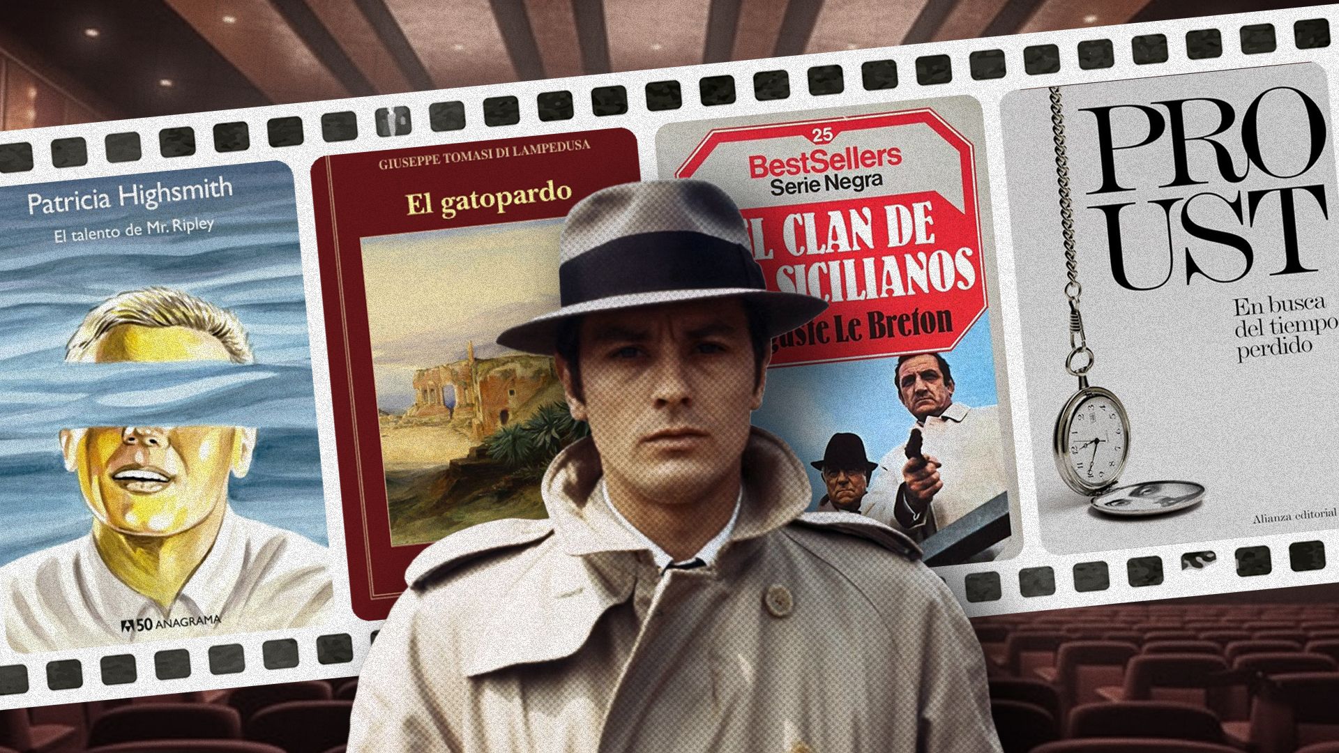 ¡Corten!: las novelas detrás de la 'pelis' de Alain Delon