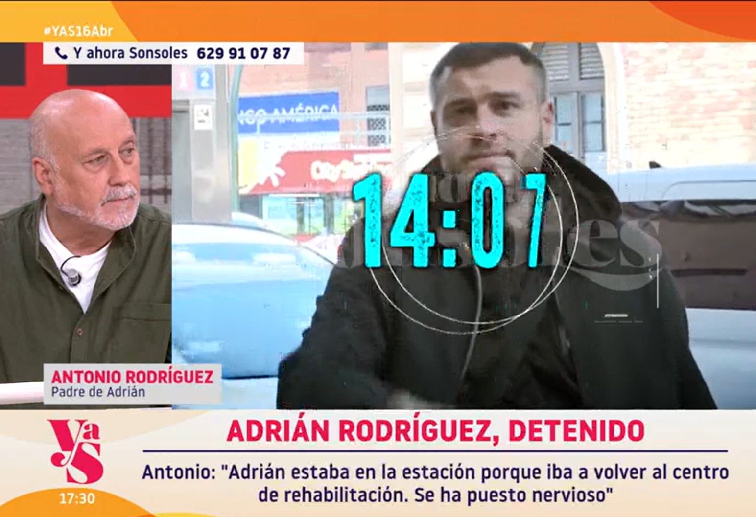 Detienen al actor Adrián Rodríguez tras 48 horas desaparecido
