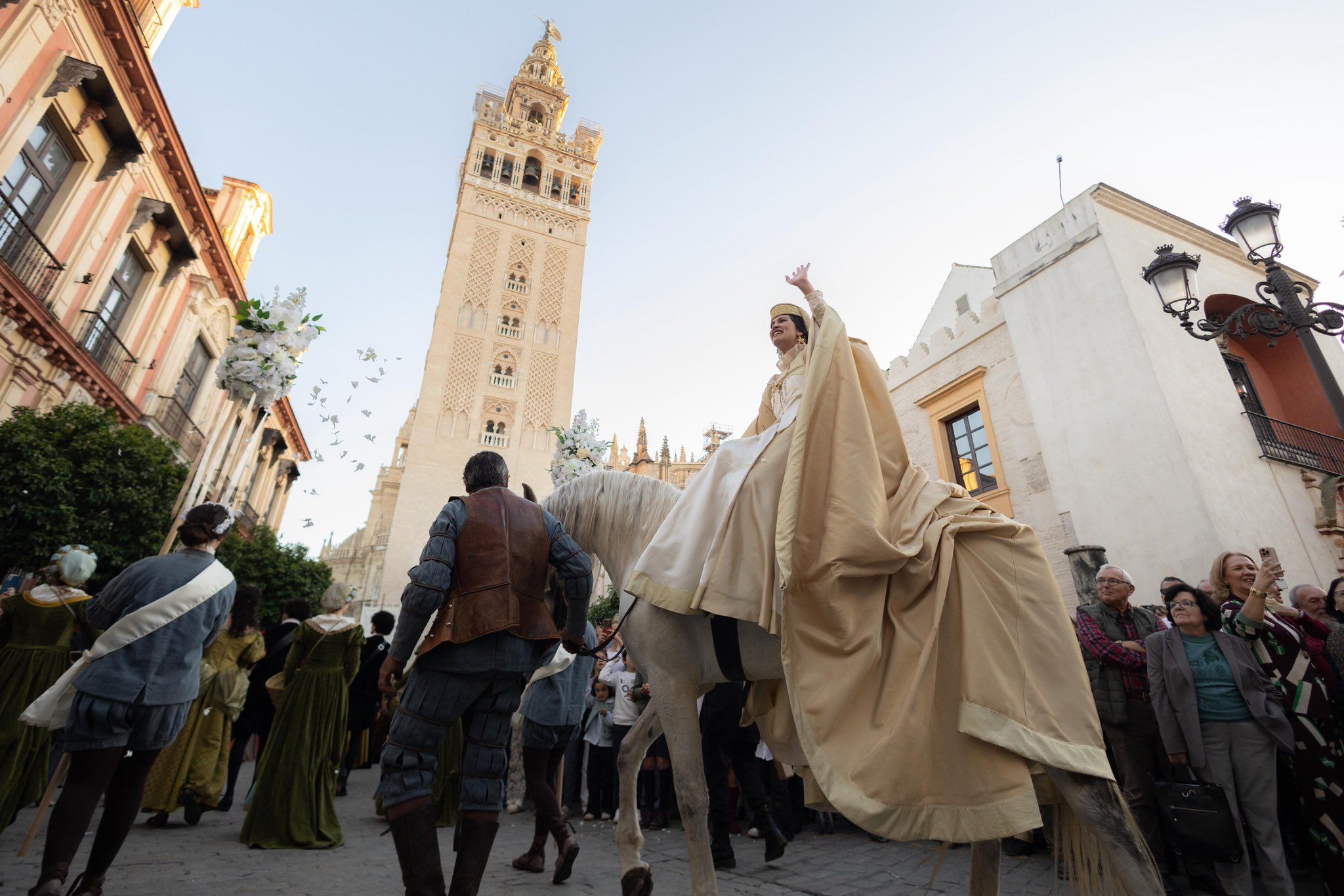 Las bodas de Carlos V en Sevilla. - 