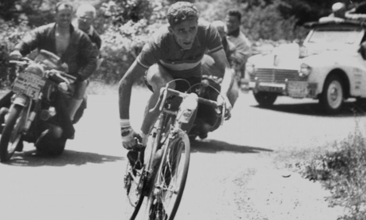 Federico Martín Bahamontes, primer ganador español del Tour allá por 1959. - 