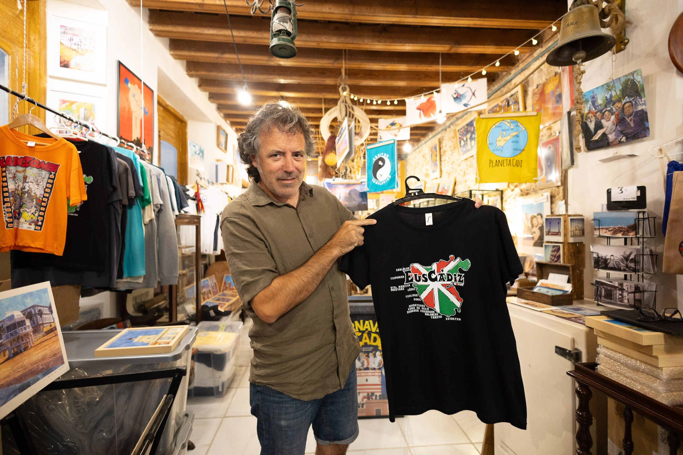 Javier Benítez, 'ideólogo' de la Tienda-Museo de Cadi Cadi: 