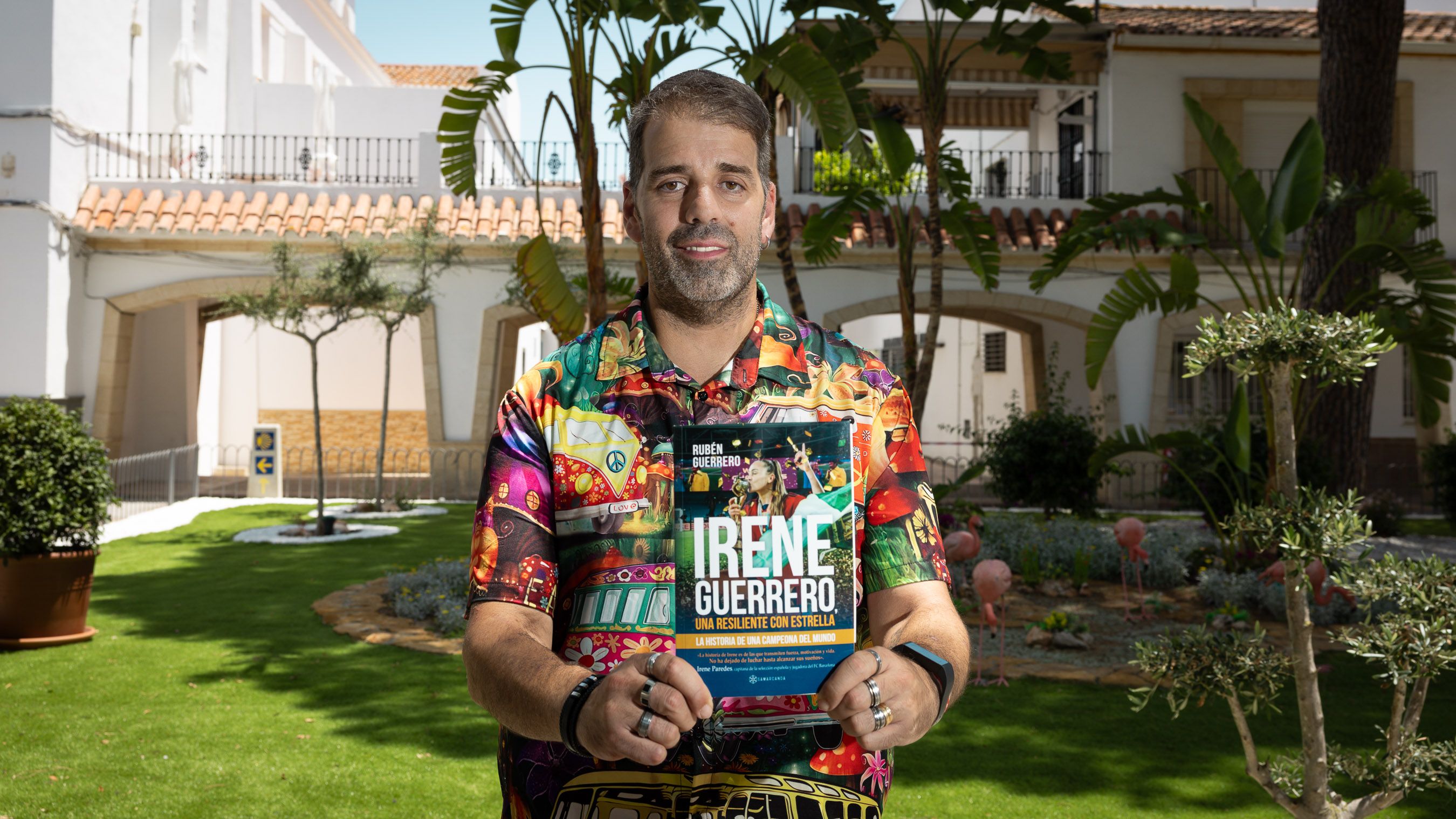 Rubén Guerrero, biógrafo de una campeona del mundo: 