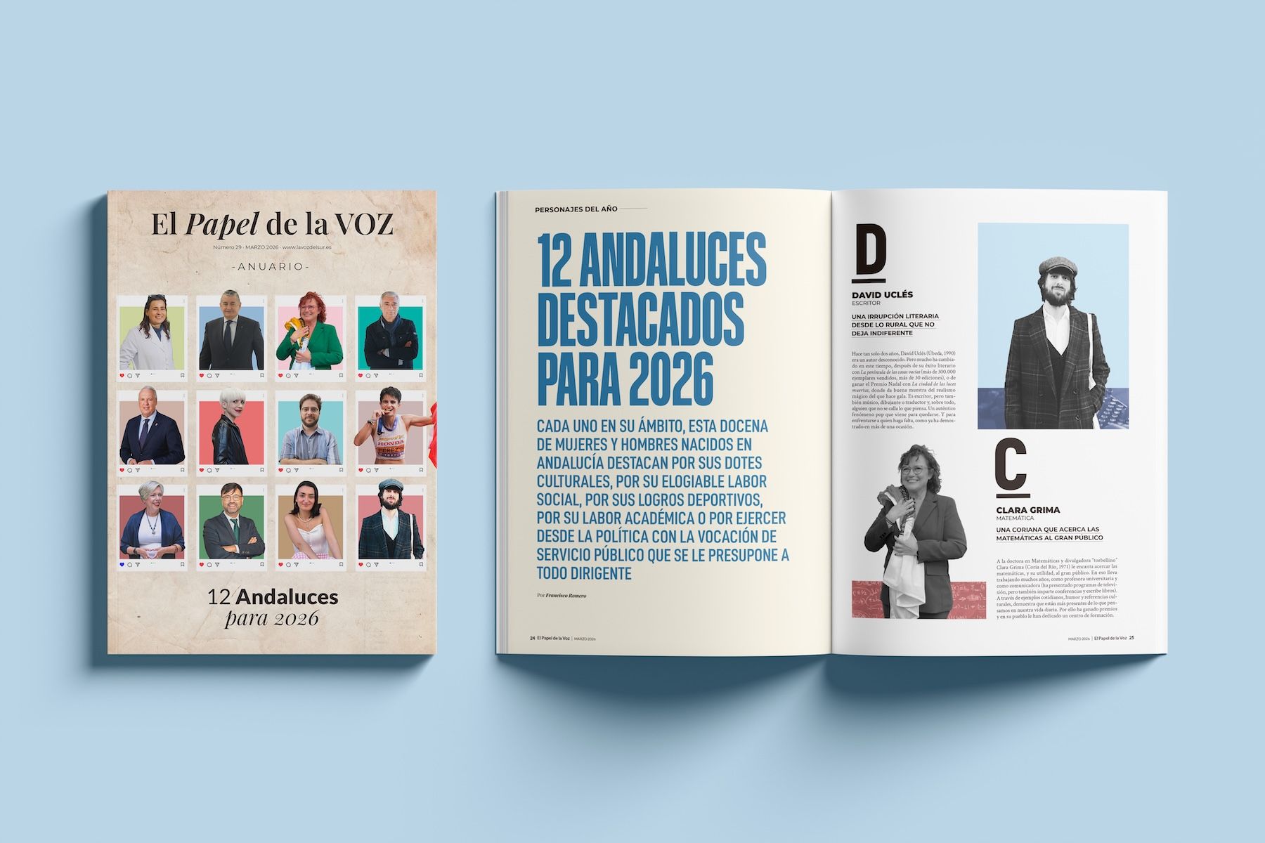 Lee este 28F el especial de 'El Papel de La Voz' de lavozdelsur.es: protagonistas del año, reportajes, análisis y propuestas culturales
