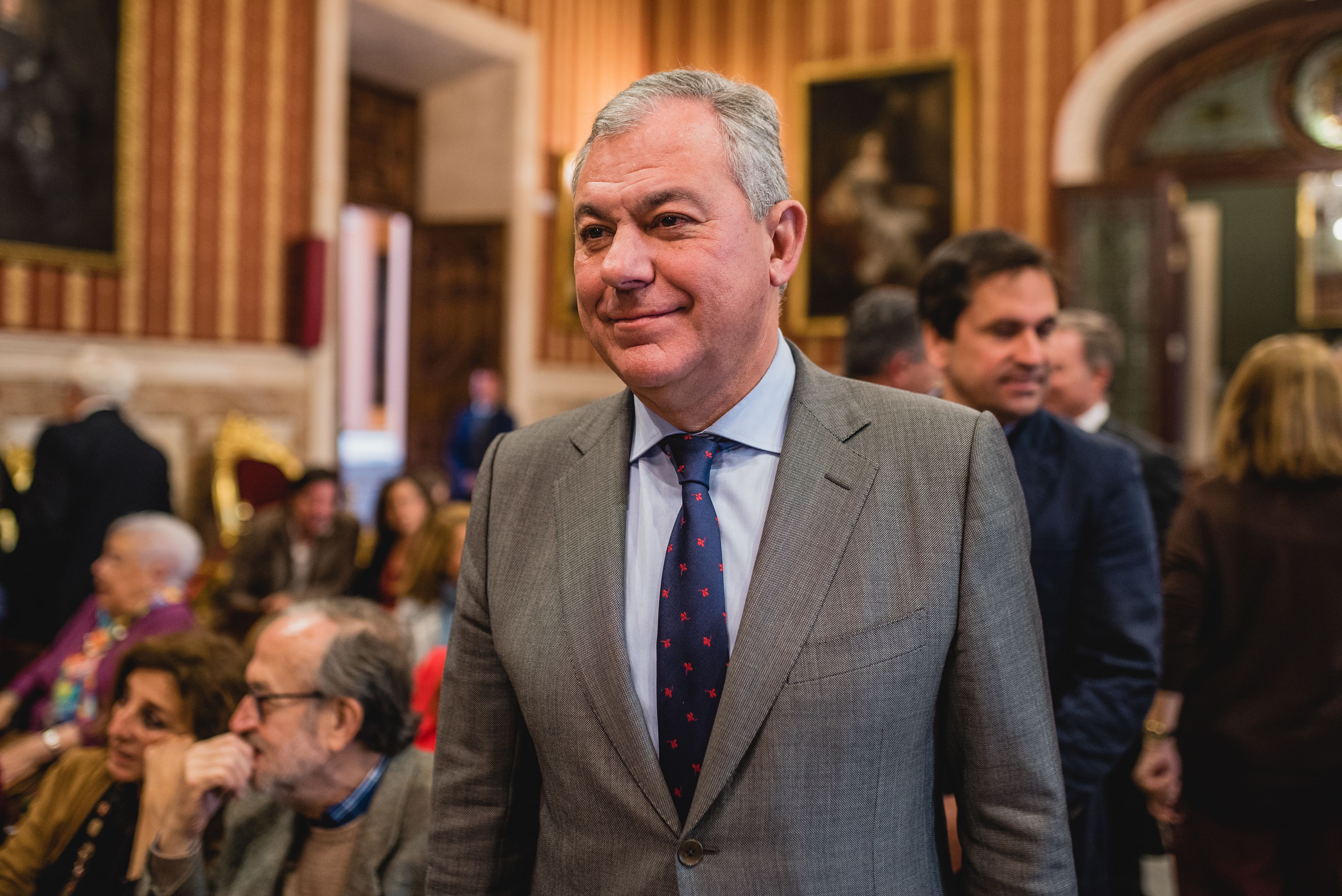 José Luis Sanz, alcalde de Sevilla, en un acto, en imagen de archivo. - MAURI BUHIGAS