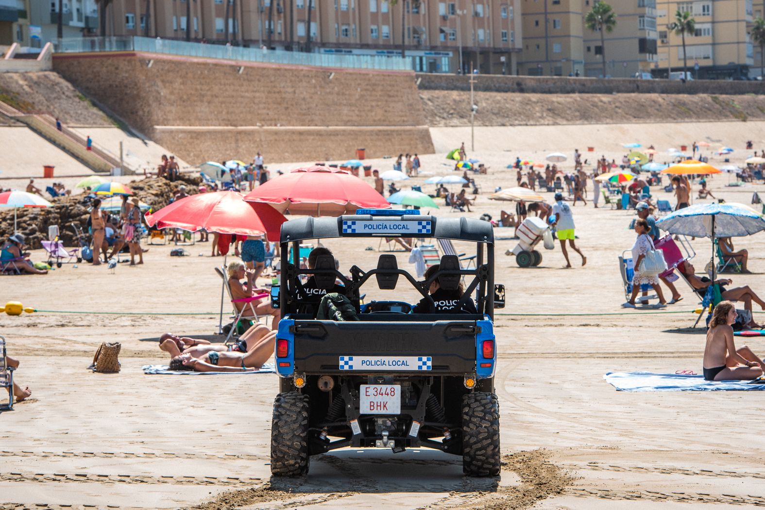 Imagen de una playa de Cádiz.
