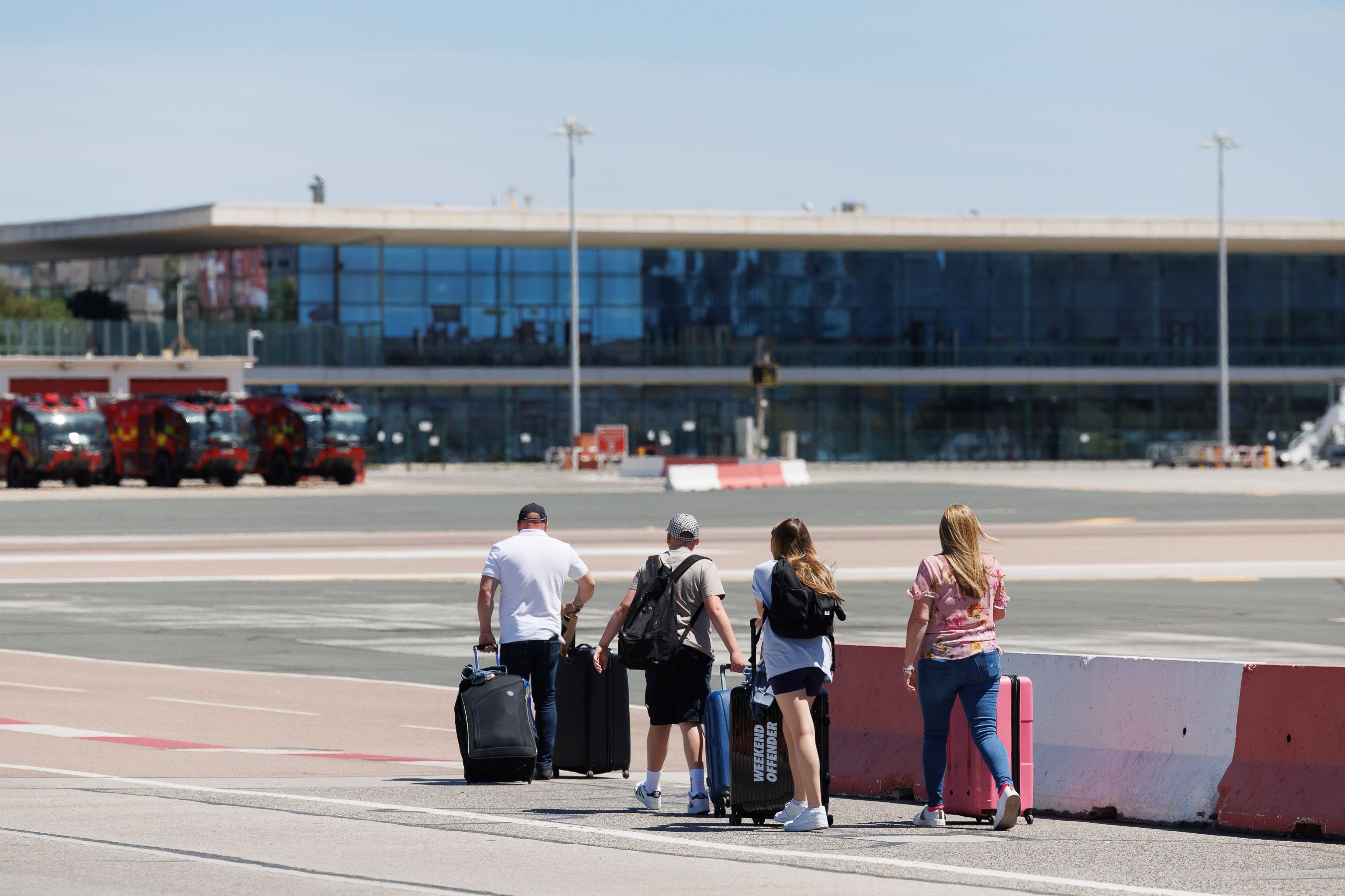El Aeropuerto de Gibraltar en una imagen de archivo. - JUAN CARLOS TORO