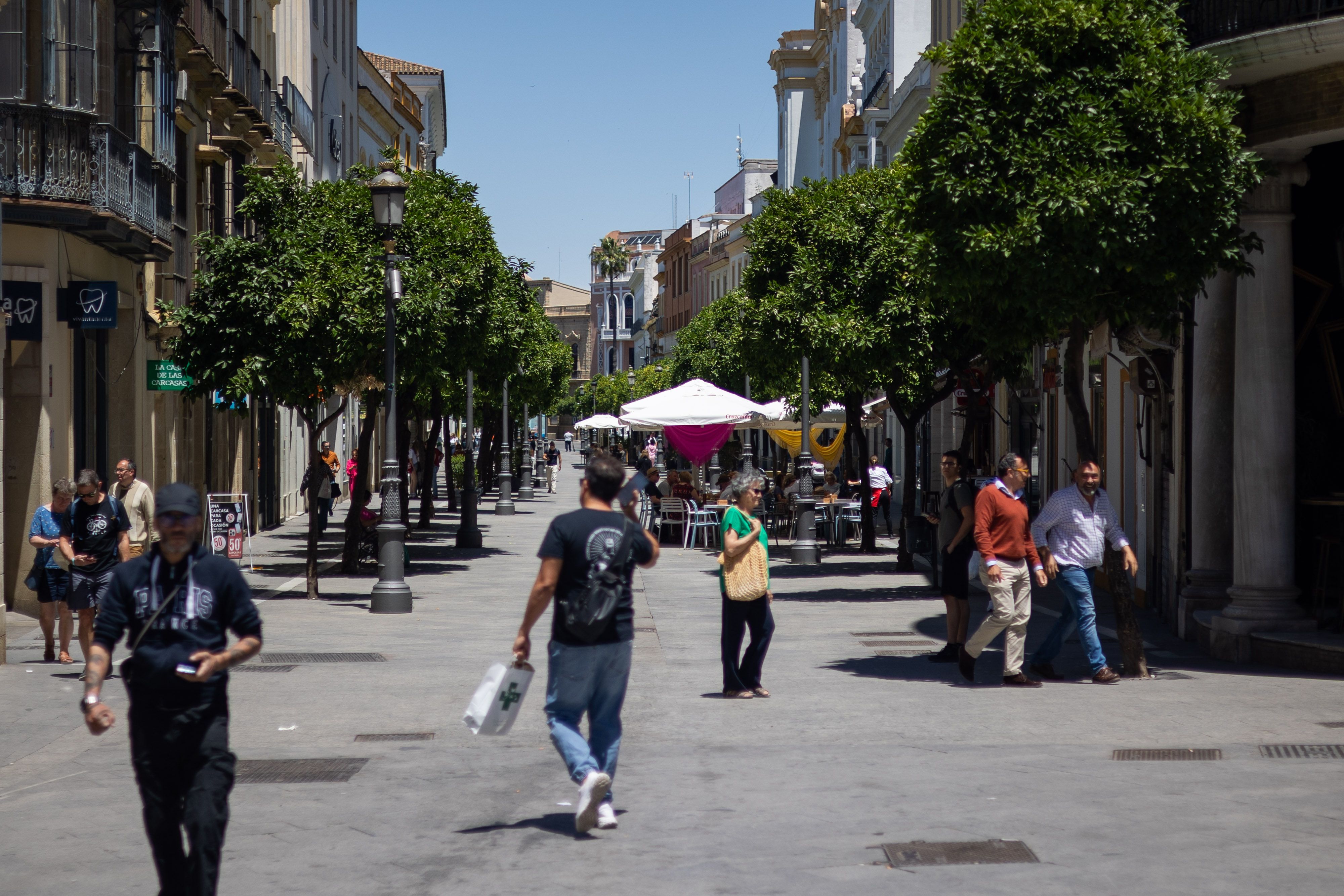 Novedades sobre la agresión sexual a una joven en el centro de Jerez: persecución desde calle Larga y un taxista heroico