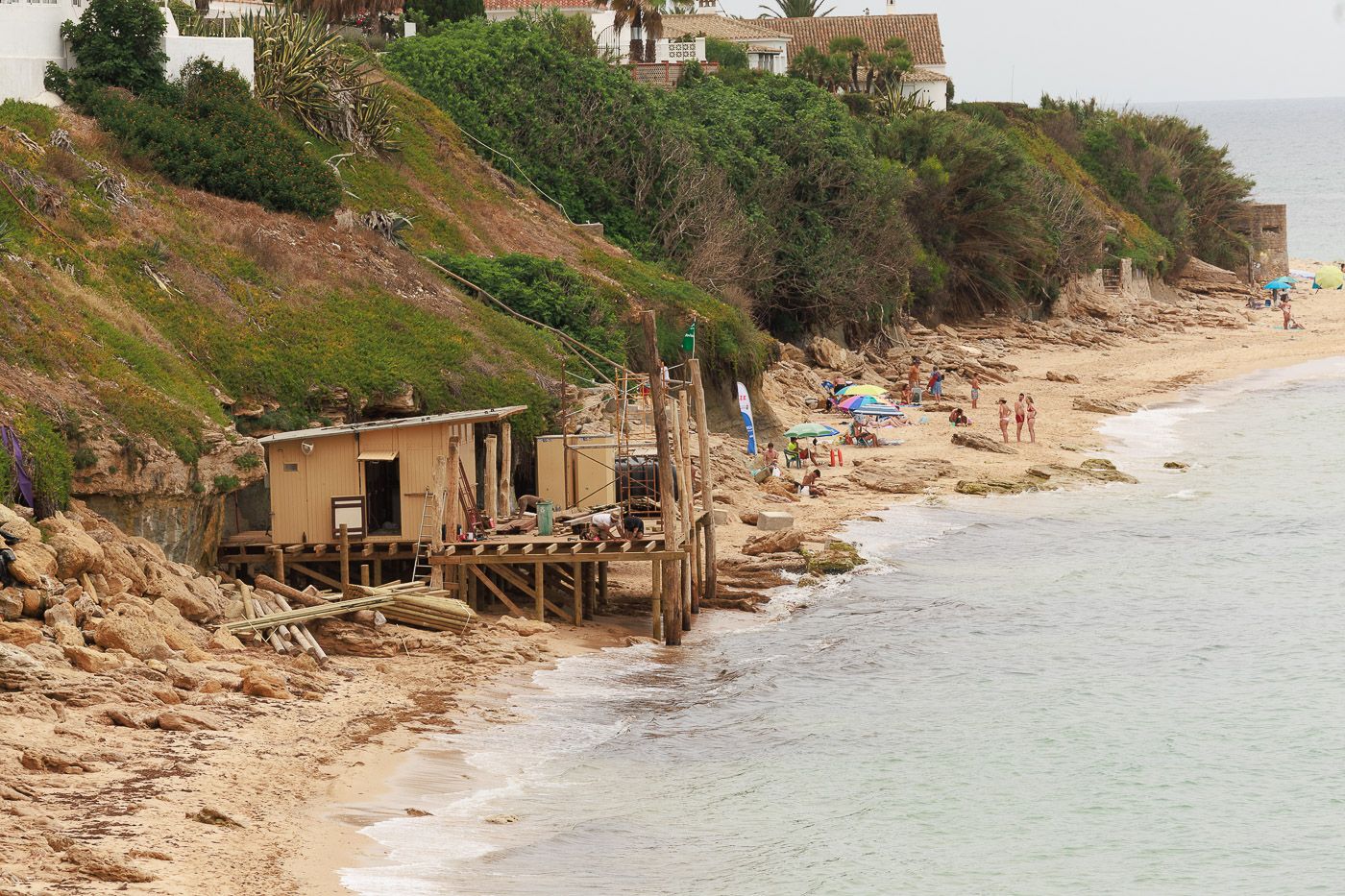 Playas andaluzas en riesgo de 'borrado'