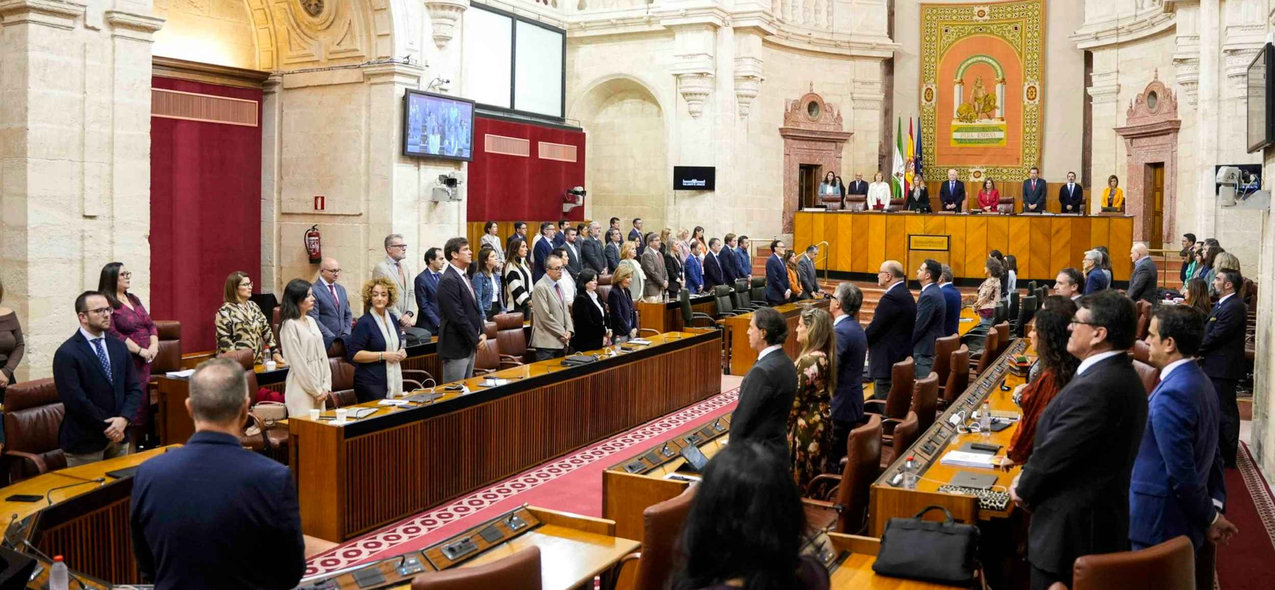 Imagen del Parlamento andaluz. - 