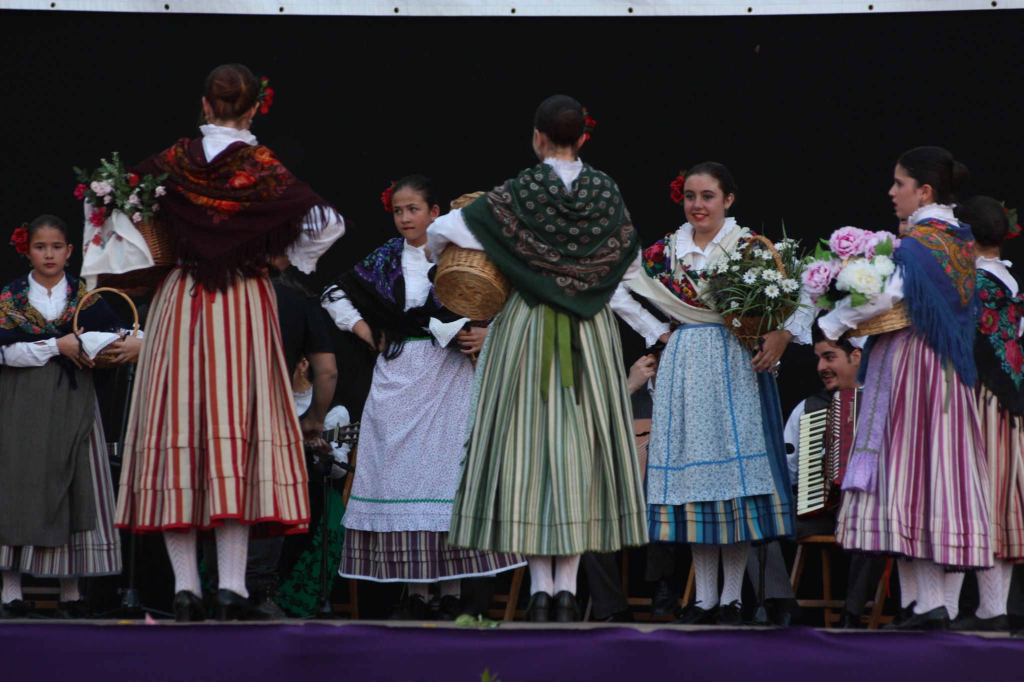 Un grupo de folklore, en una imagen de archivo. - 