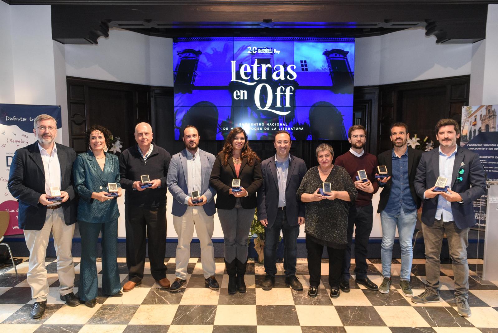 'Letras en Off' 2024 premia a diez escritores, seis de ellos andaluces