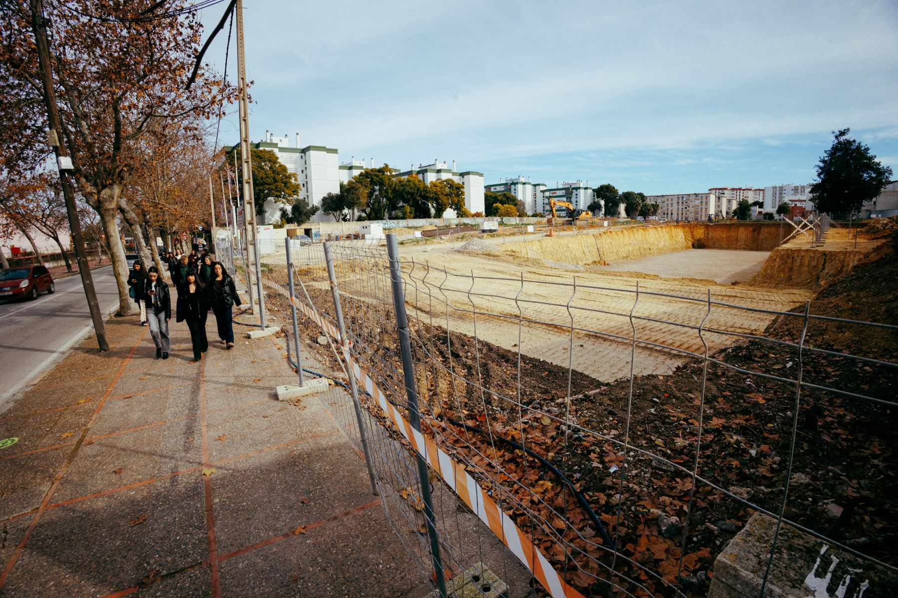 Nuevo desarrollo inmobiliario y urbanístico en Hijuela de Valdepajuelas, en Jerez, que conecta el Campus con el centro de la ciudad. - MANU GARCÍA