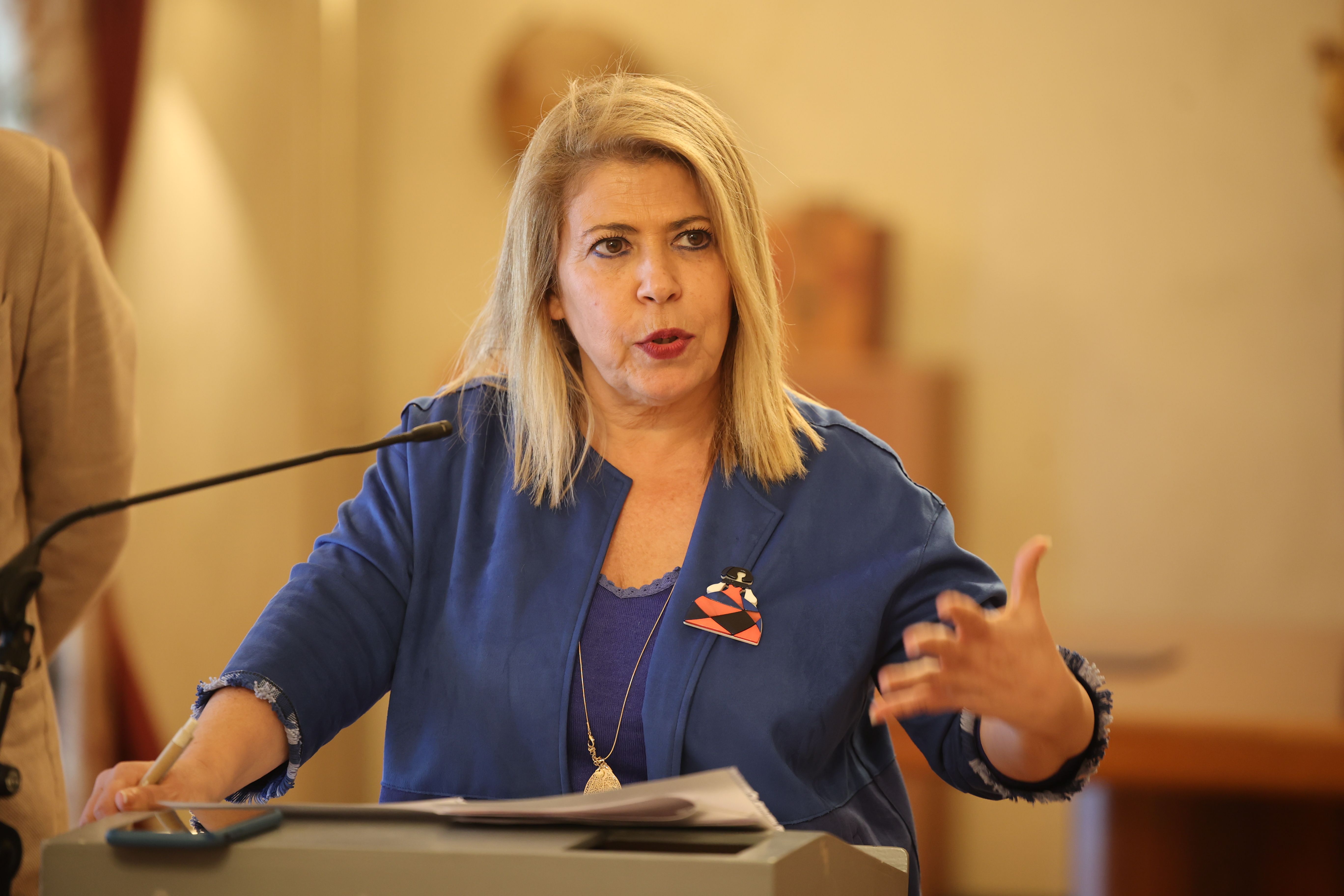 Mamen Sánchez, exalcaldesa de Jerez, en una imagen de archivo. - 