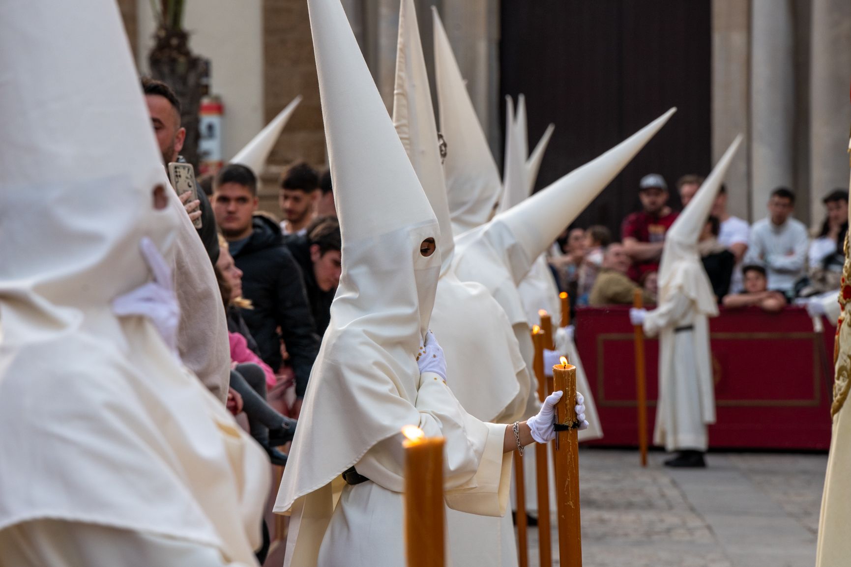Un momento de esta Semana Santa en la ciudad de Cádiz. - REYNA