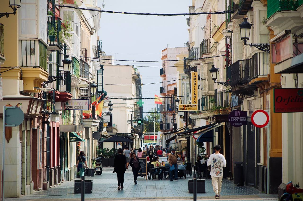 Centro de El Puerto en una imagen reciente. - 
