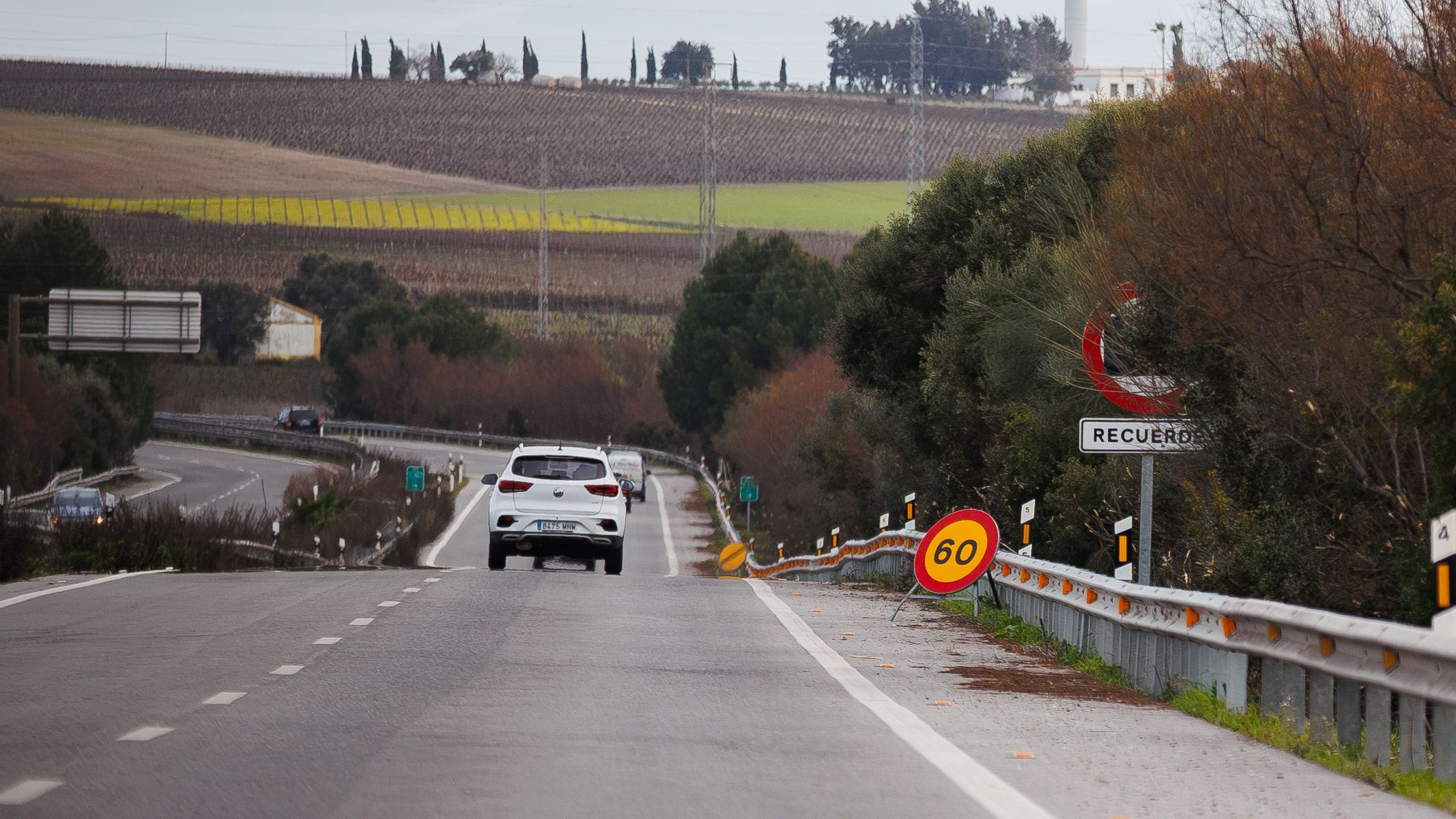 Investigado por circular a 177 km/h en la autovía A-480 entre Chipiona y Jerez: se enfrenta a pena de prisión y hasta cuatro años sin carné