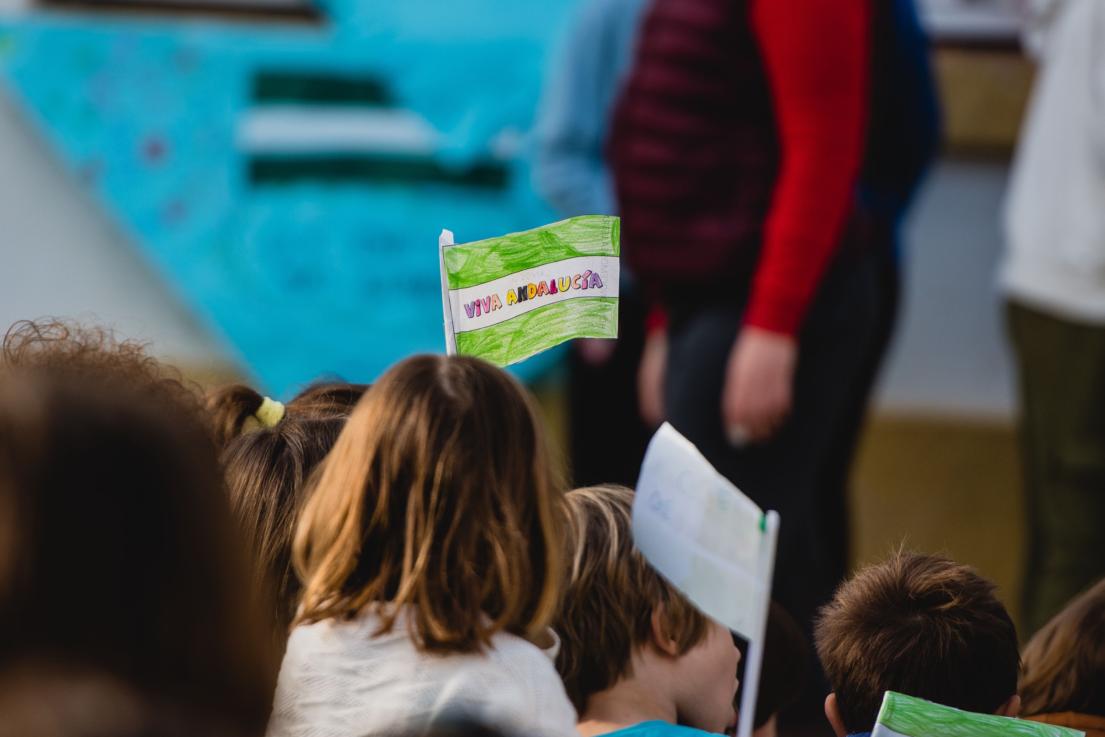 Un acto reciente en un colegio andaluz. - MAURI BUHIGAS