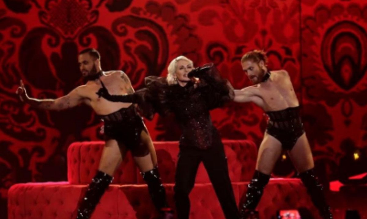 Actuación del grupo Nebulossa, que representará a España en Eurovisión con el tema 'Zorra'. - 