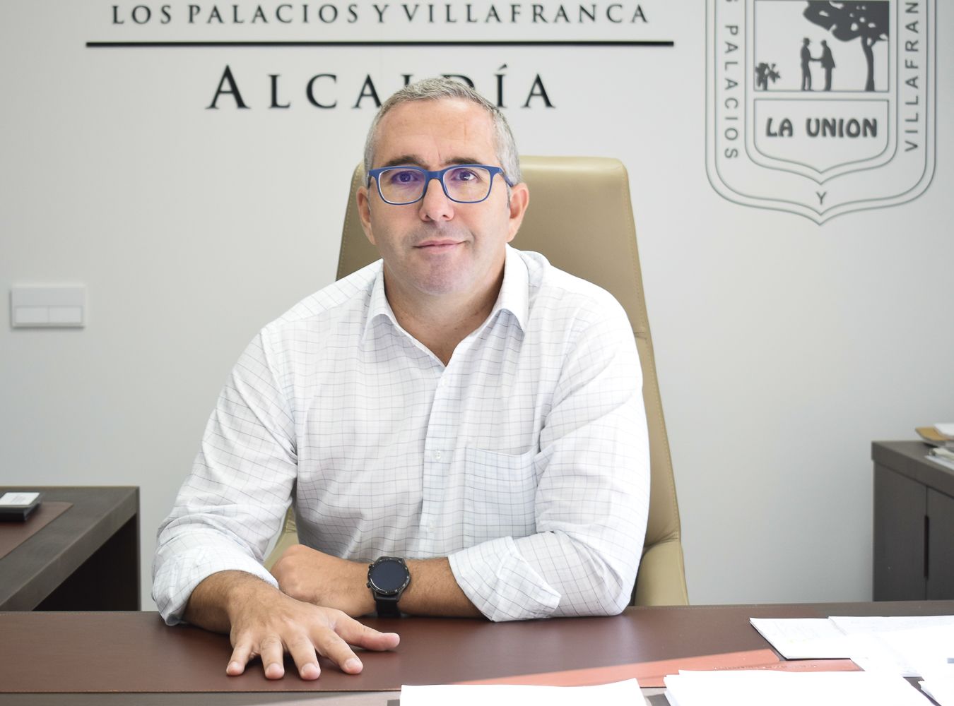 Juan Manuel Valle, alcalde de Los Palacios.