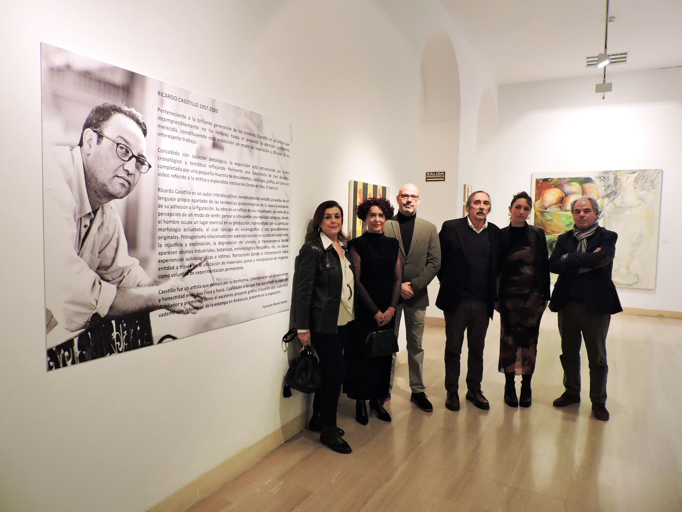 Exposición antológica del pintor sevillano Ricardo Casstillo