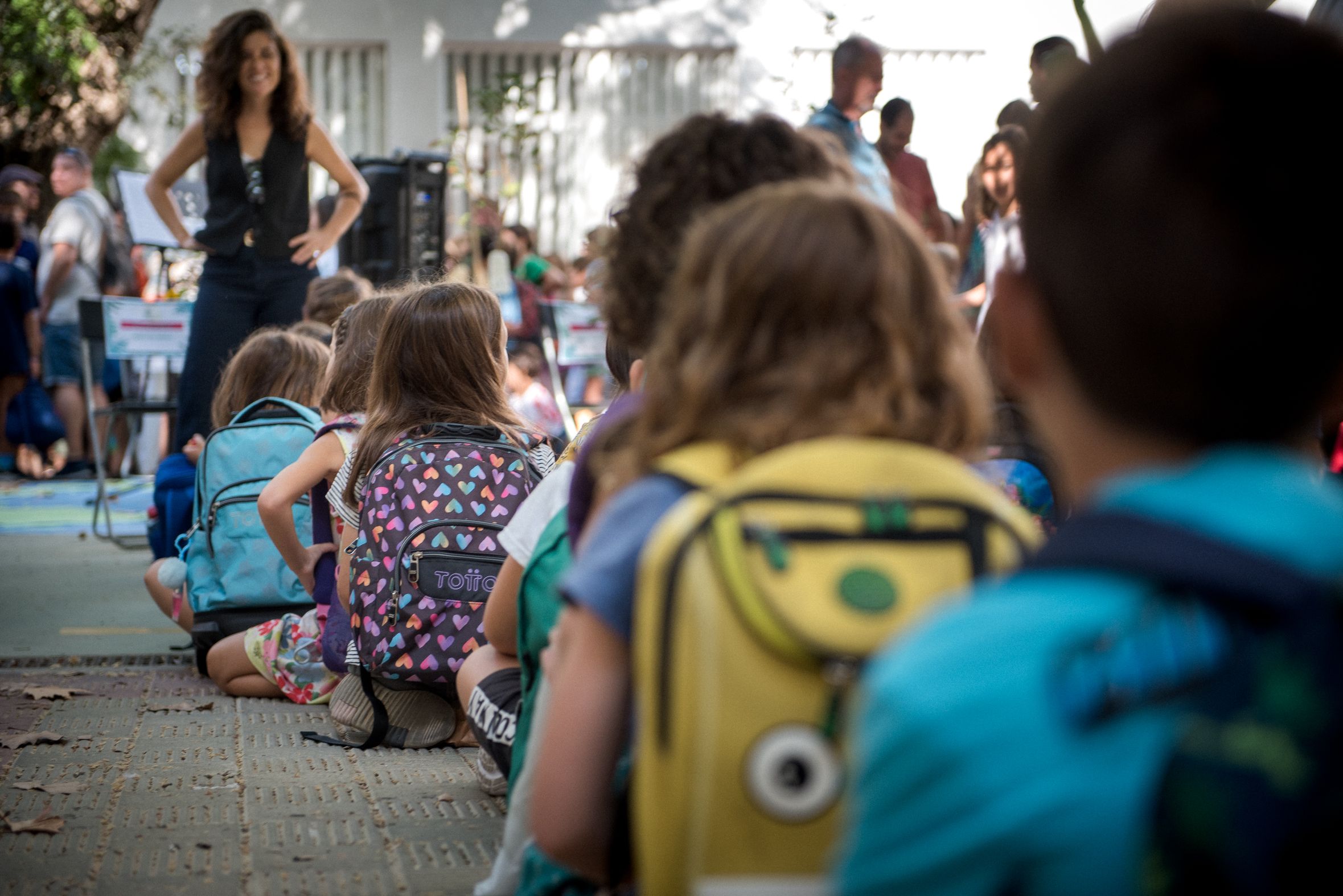 Maestros y profesores, en un centro de la educación pública andaluza. - MAURI BUHIGAS