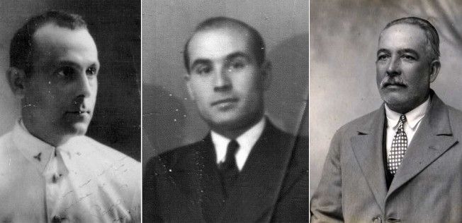Francisco Baptista Florenza, Juan Valverde Colón y Manuel Barbacil Mejuto. - 