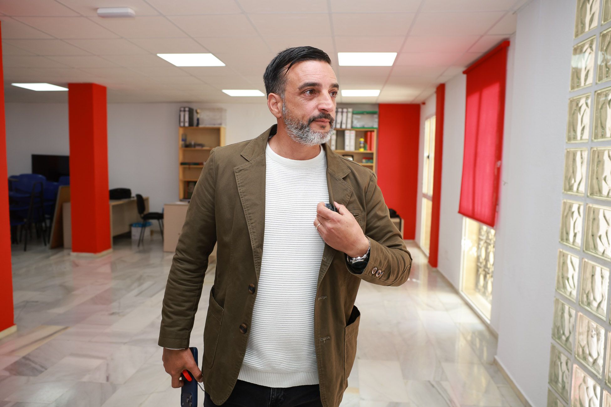 José Antonio Díaz, portavoz del PSOE de Jerez. - JUAN CARLOS TORO