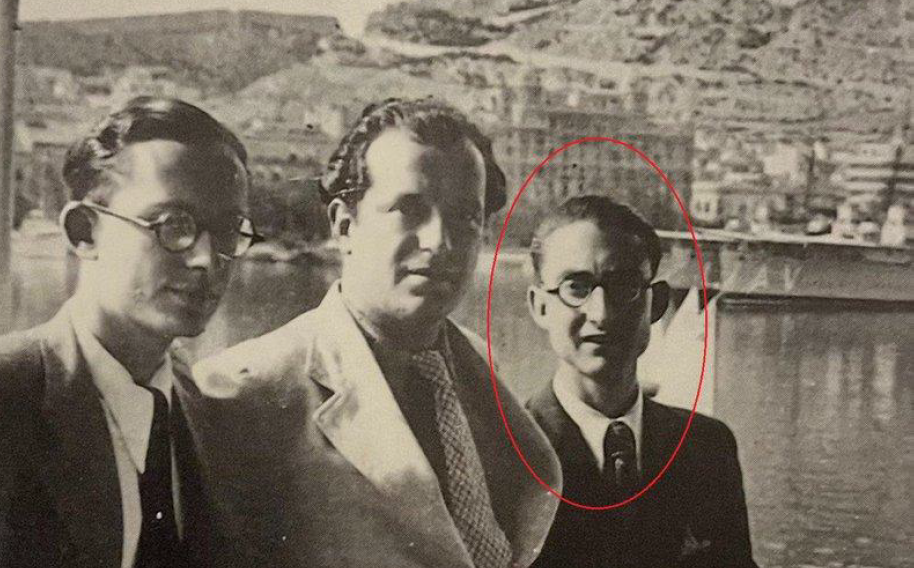 Llobregat, Alberti y Sánchez Bohórquez en Alicante, poco antes de estallar la Guerra Civil.  - 