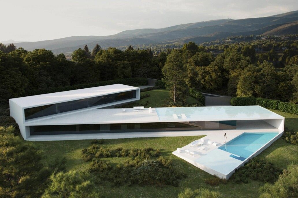 Vivir dentro de una obra de arte: esta increíble casa en Sotogrande parece traída del futuro
