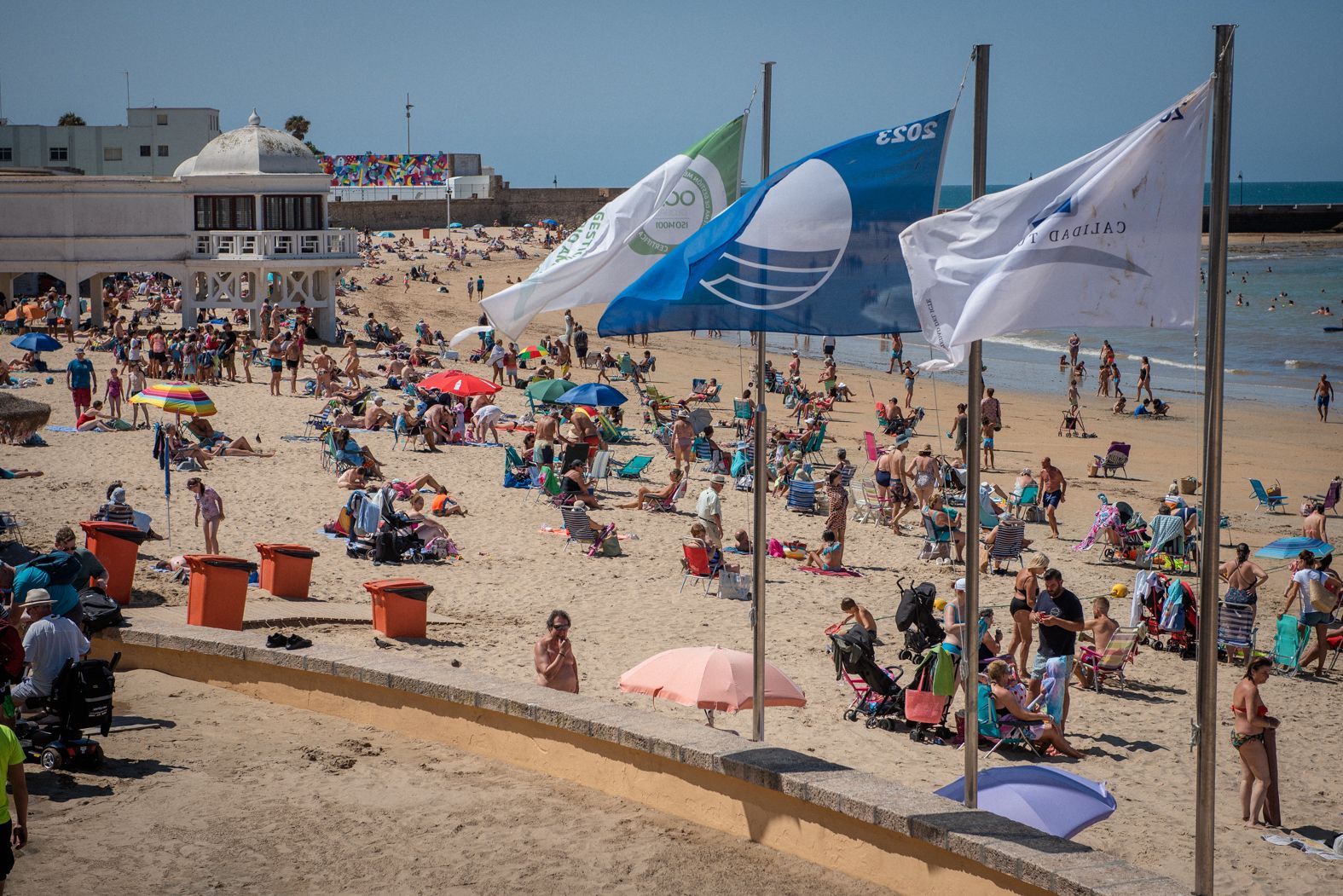 La provincia de Cádiz, en aviso amarillo por un viento de levante que puede alargarse durante diez días