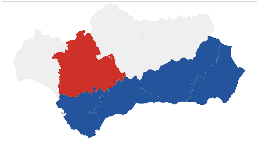 Estos son los diputados y senadores que aporta Andalucía tras el 23J