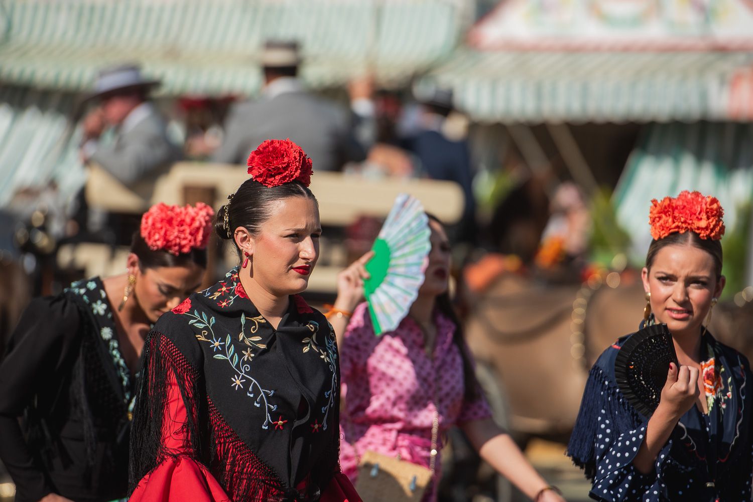 Un lunes brillante en la Feria de Abril de Sevilla. - MAURI BUHIGAS