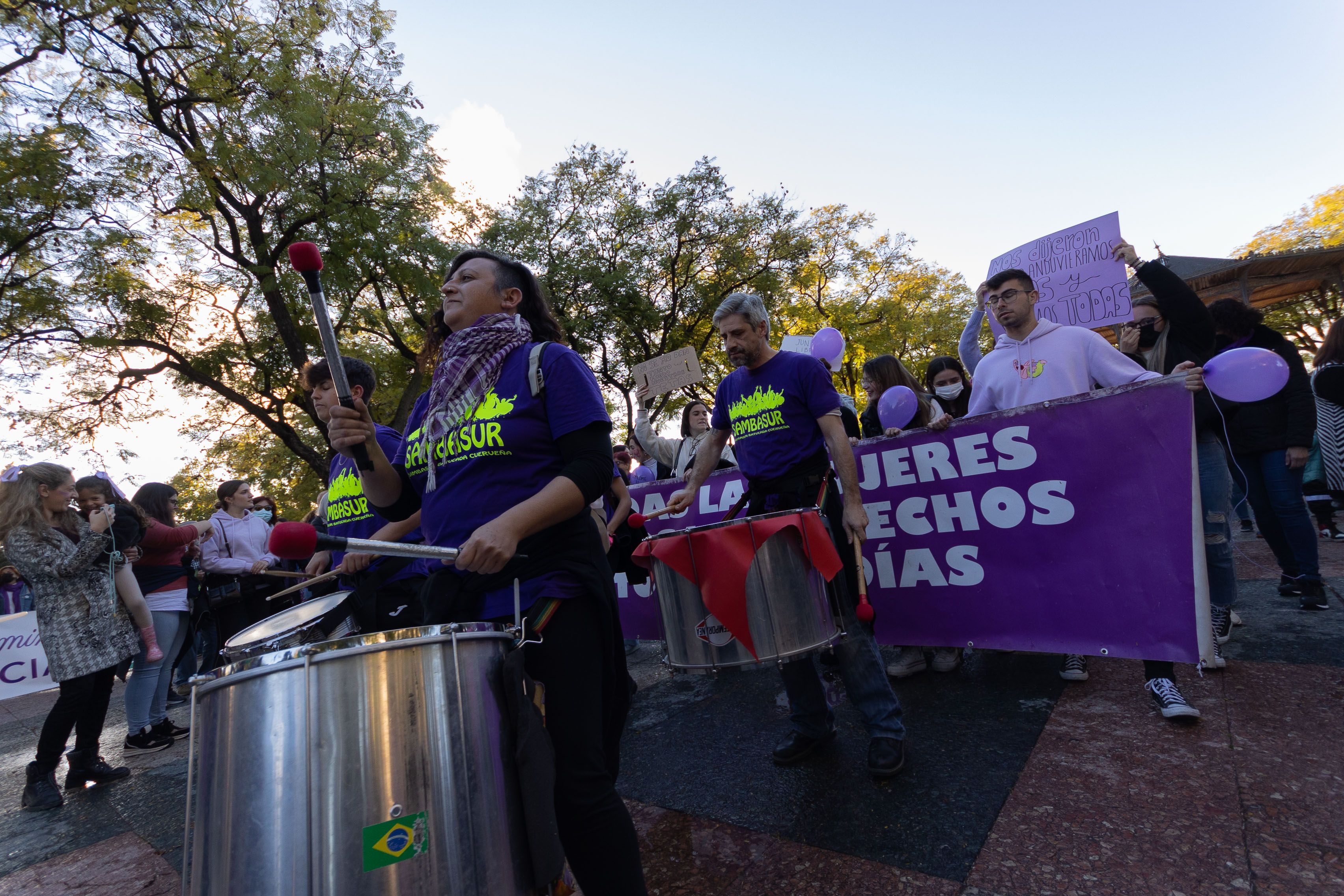 Manifestación feminista, en una imagen de archivo. - MANU GARCÍA
