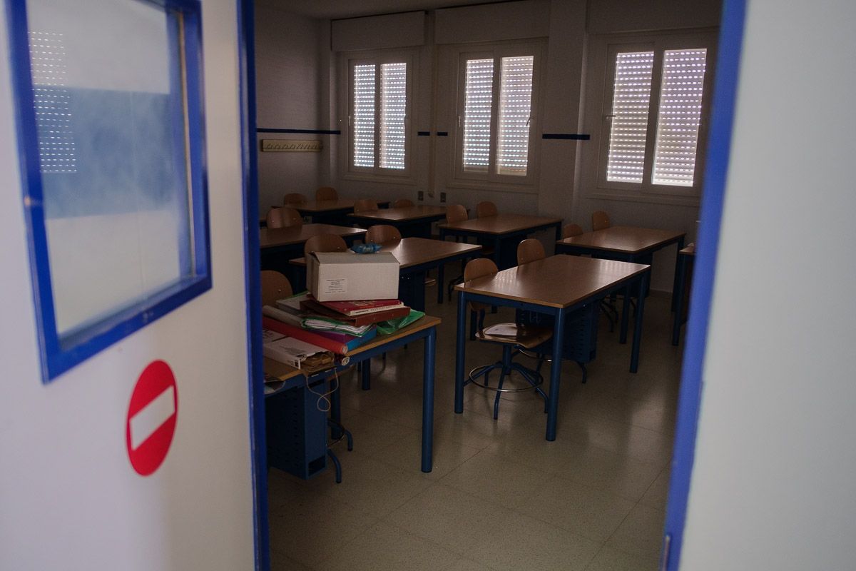 Una clase un colegio.  - MANU GARCÍA