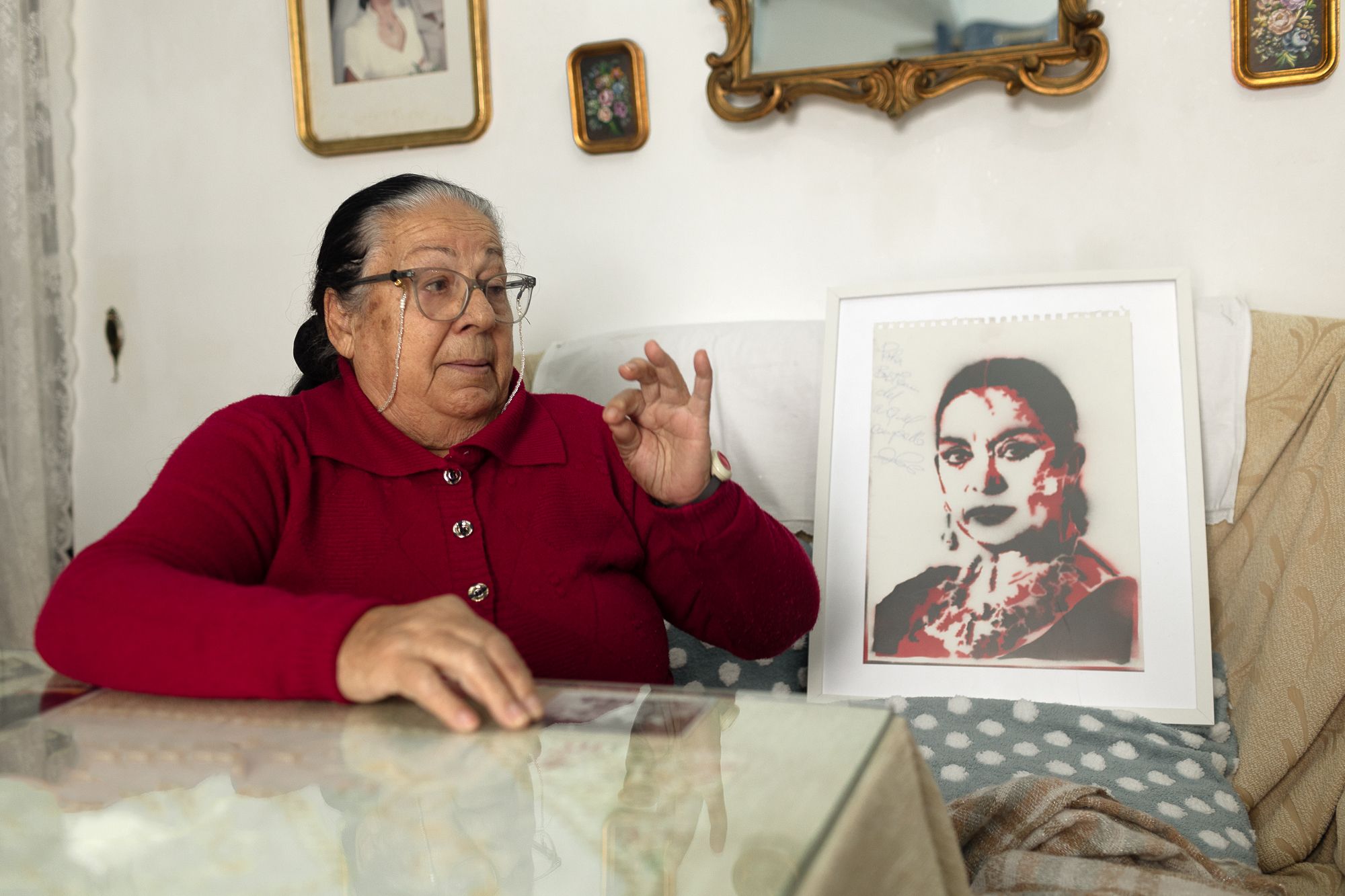 Recordando a Lola Flores: los vecinos de San Miguel y Santiago celebran el centenario de su nacimiento