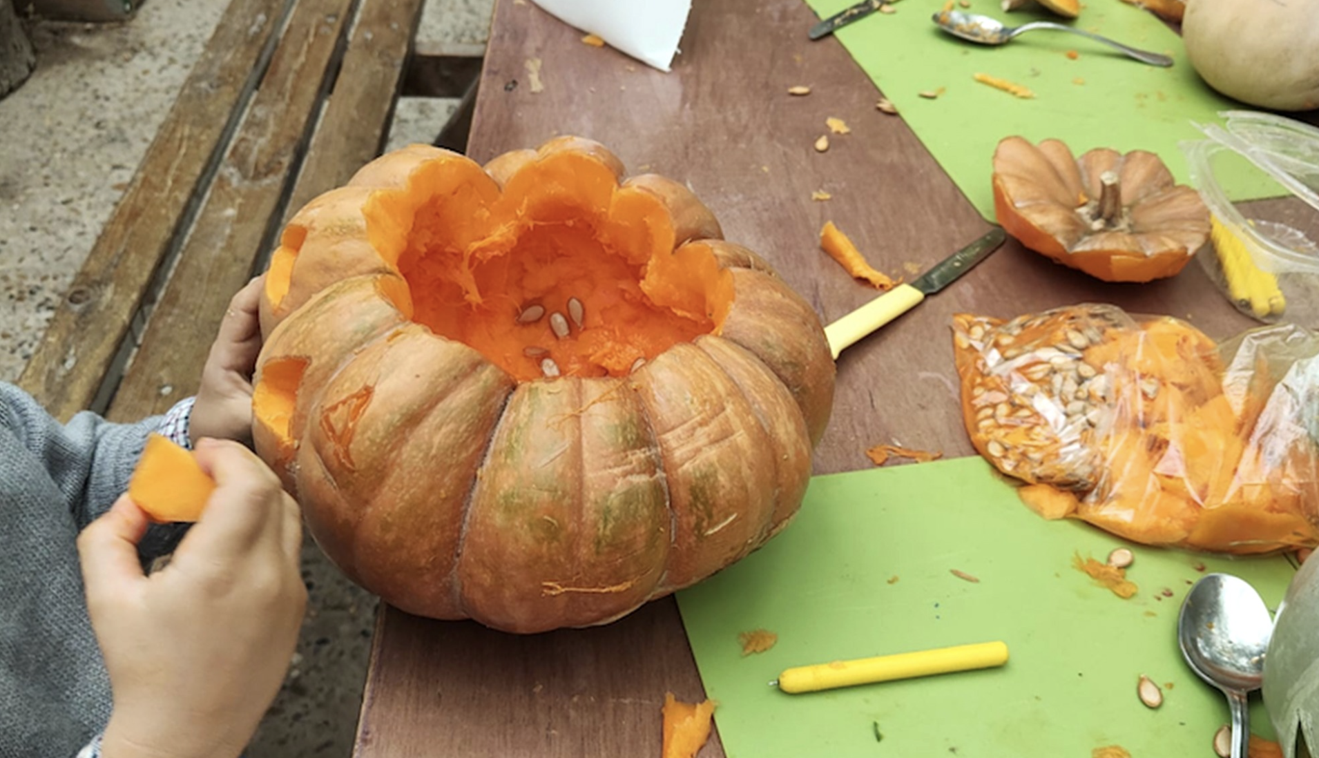 Planes por Halloween en el Rancho de la Miel de Jerez: calabazas, alfarería terrorífica...