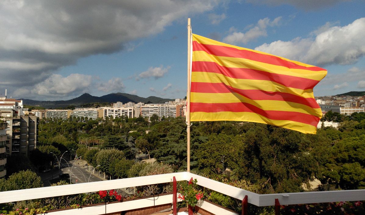 Estelada en Cataluña en una imagen de archivo. - 