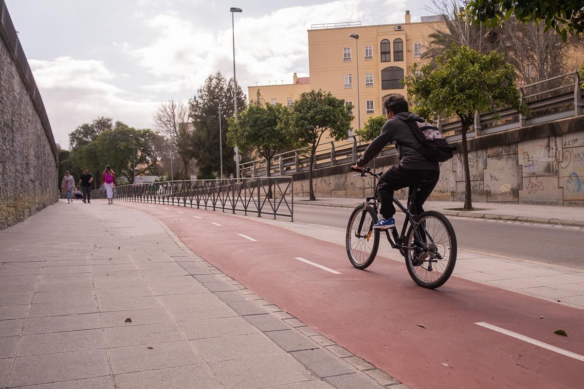 IU plantea un importante cambio en una calle para mejorar la red ciclista en Jerez