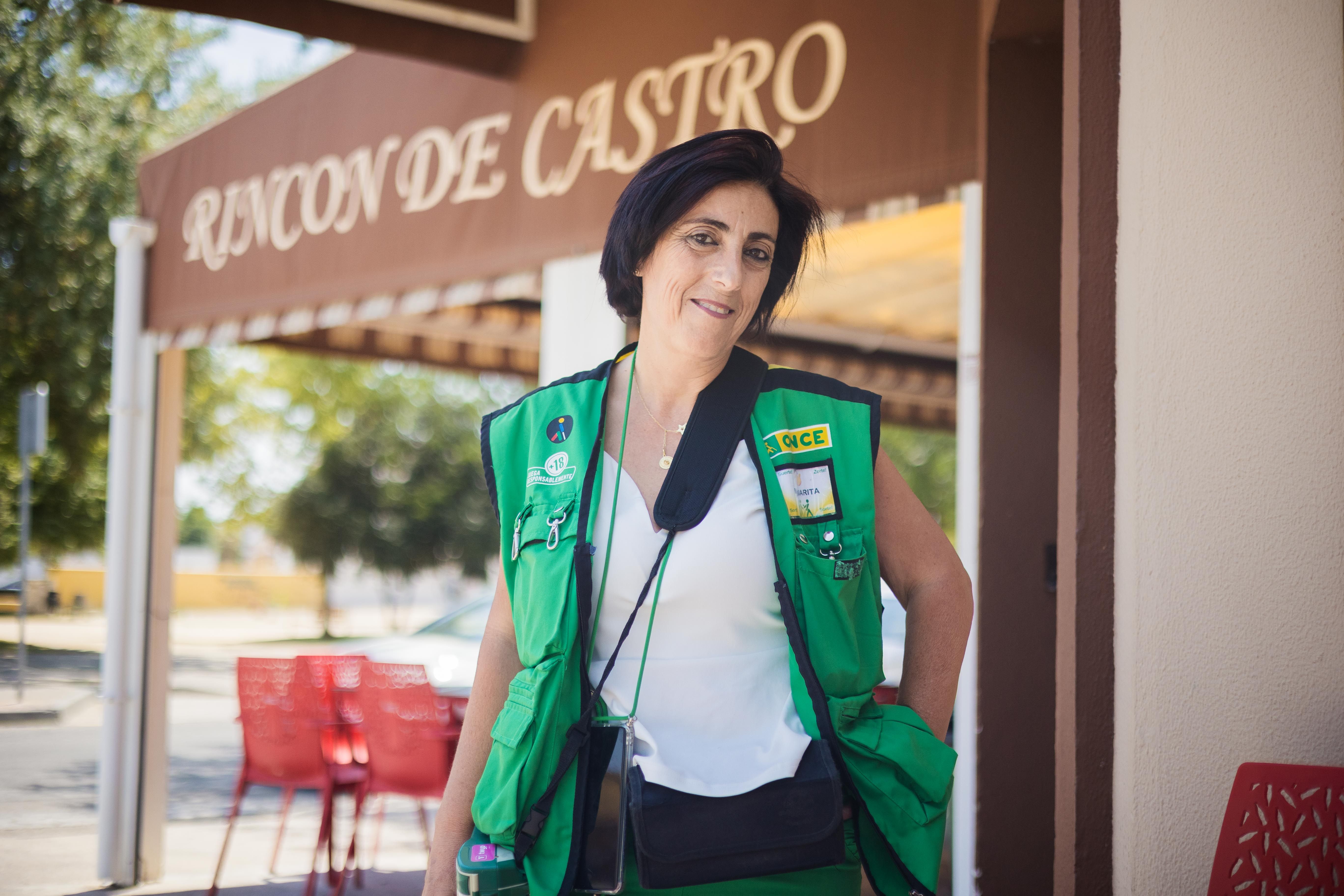 Margarita, la cuponera de la ONCE de Jerez que ha repartido 20.000 euros: 