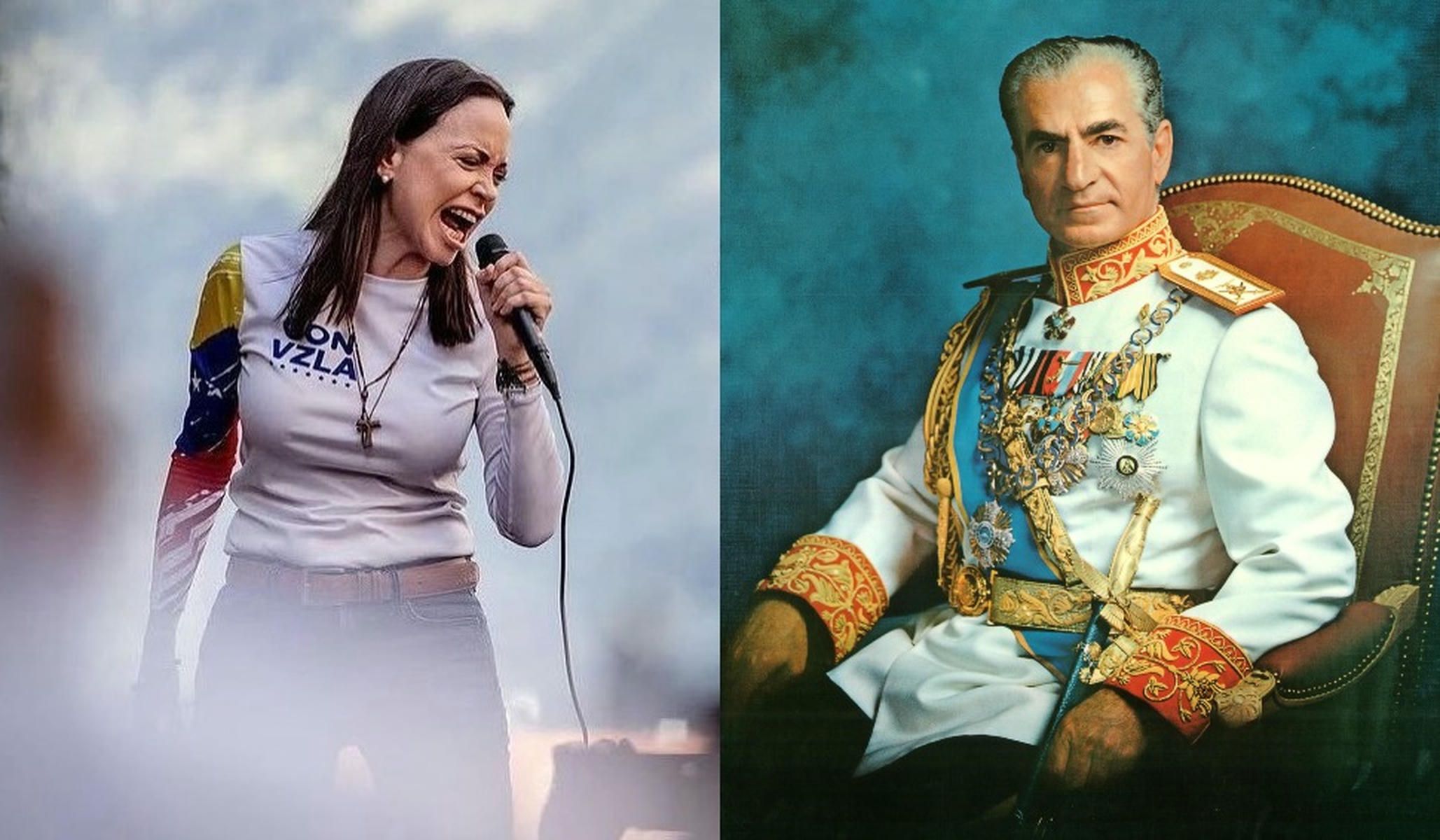 Corina y el Shah de Persia - 