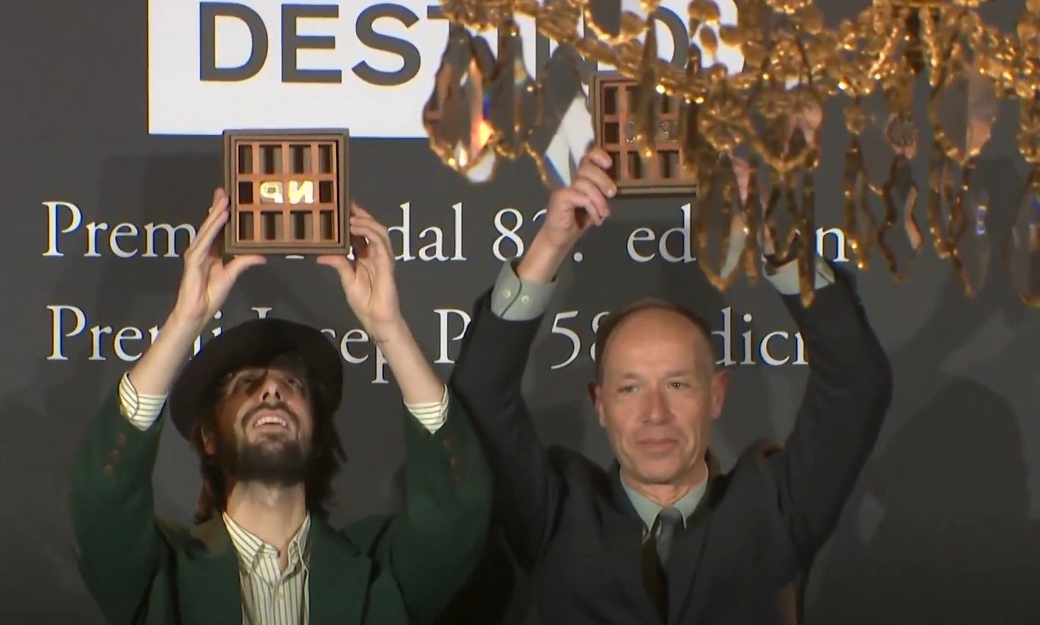 David Uclés y Francesc Torralba, ganadores del Nadal y del Premio Josep Pla. - 