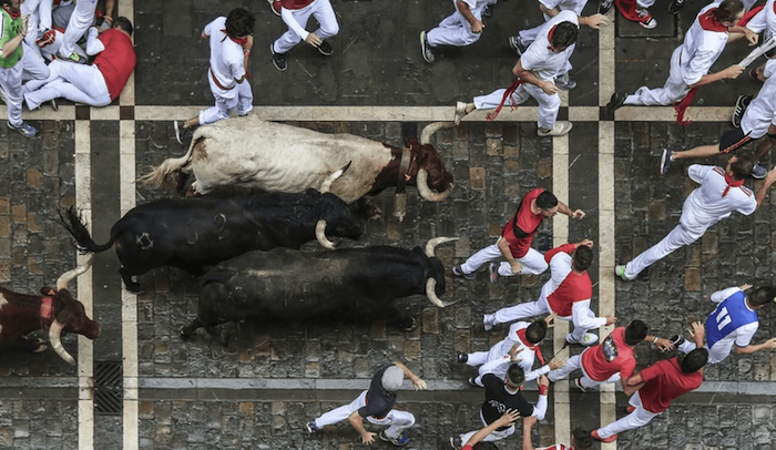 Juan, el niño de Cantillana que cambia Eurodisney por San Fermín como regalo de comunión: 