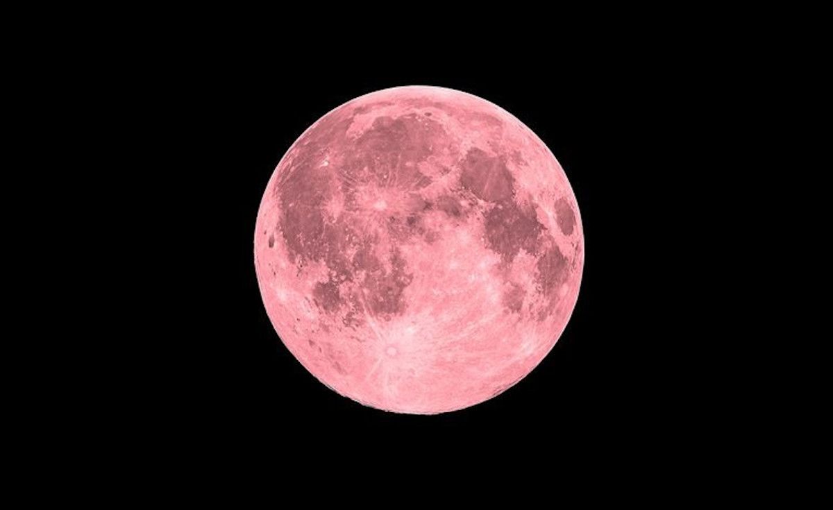 Superluna rosa. METEORED - Superluna rosa. METEORED