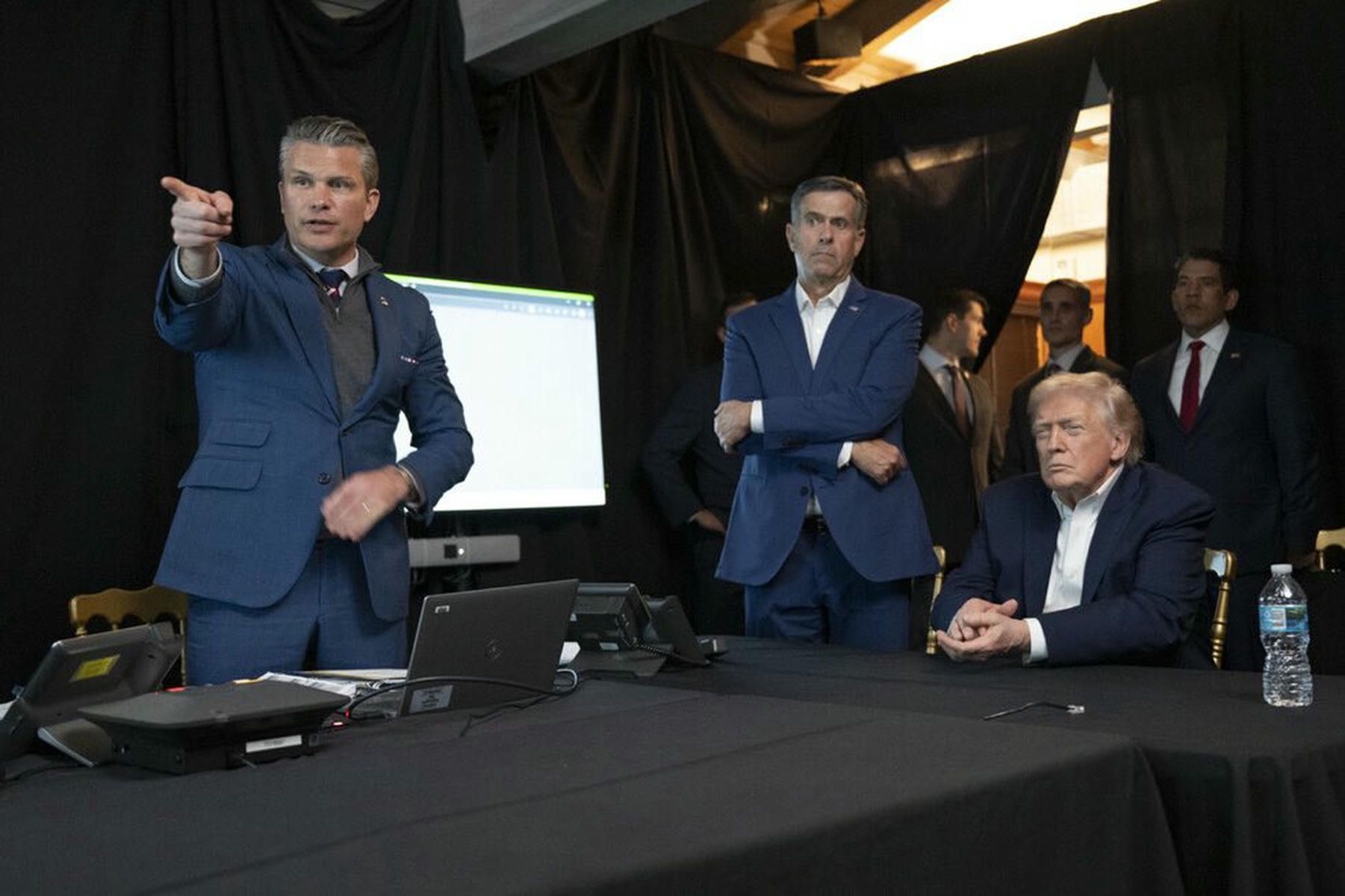 Trump, la madrugada del ataque estadounidense en Venezuela y la captura de Maduro.  - 